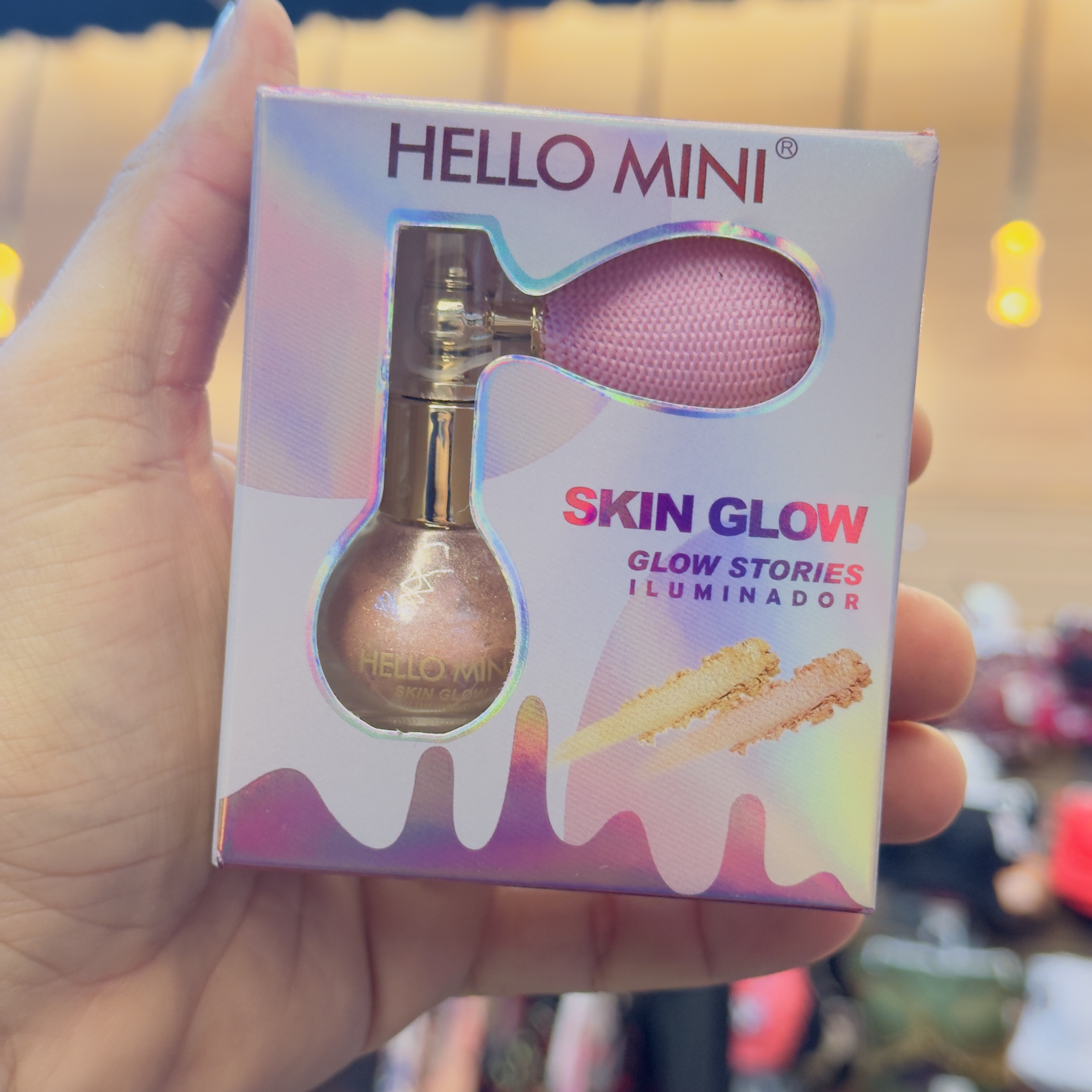 Iluminador Skin Glow Hello Mini X002 Cor 3