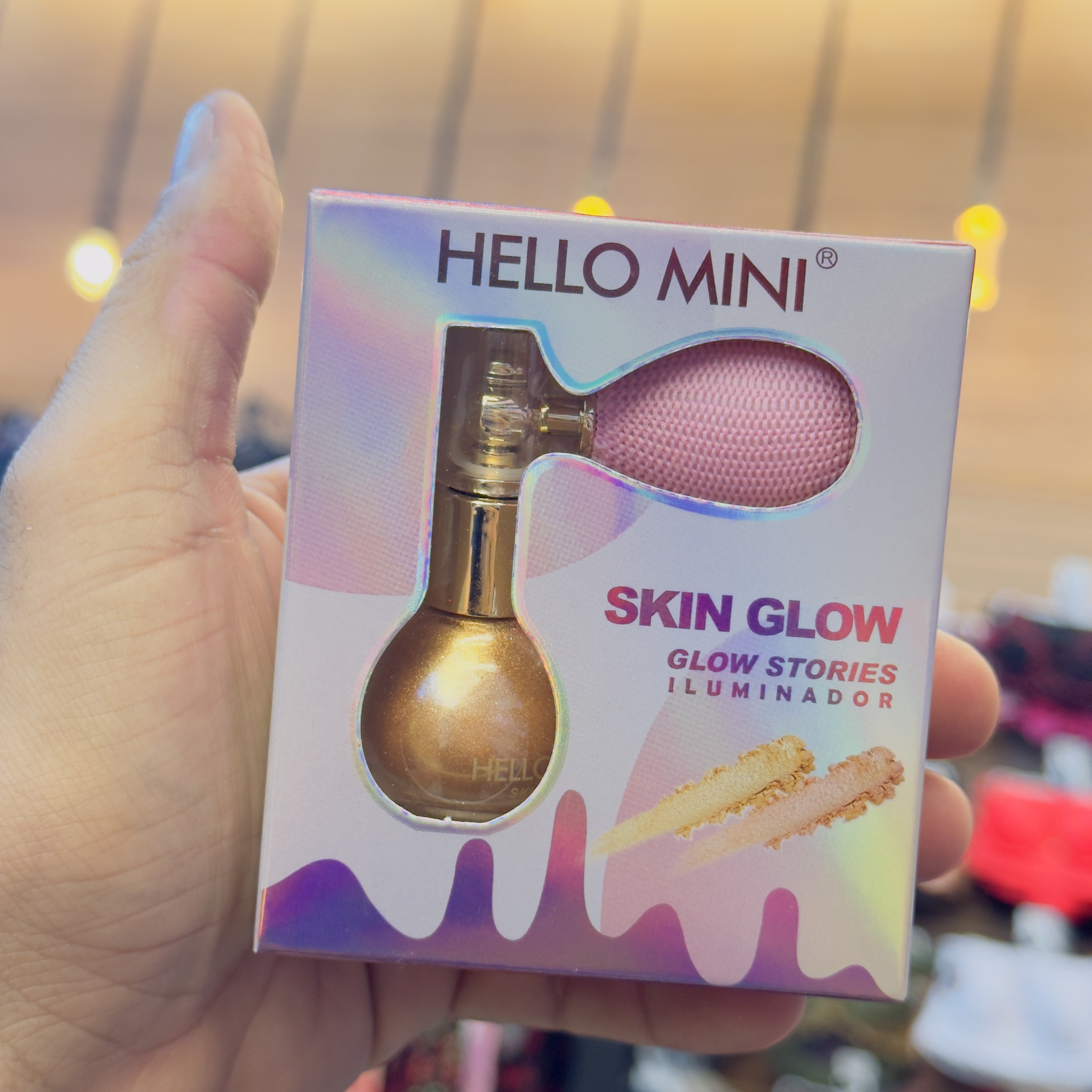 Iluminador Skin Glow Hello Mini X002 Cor 4