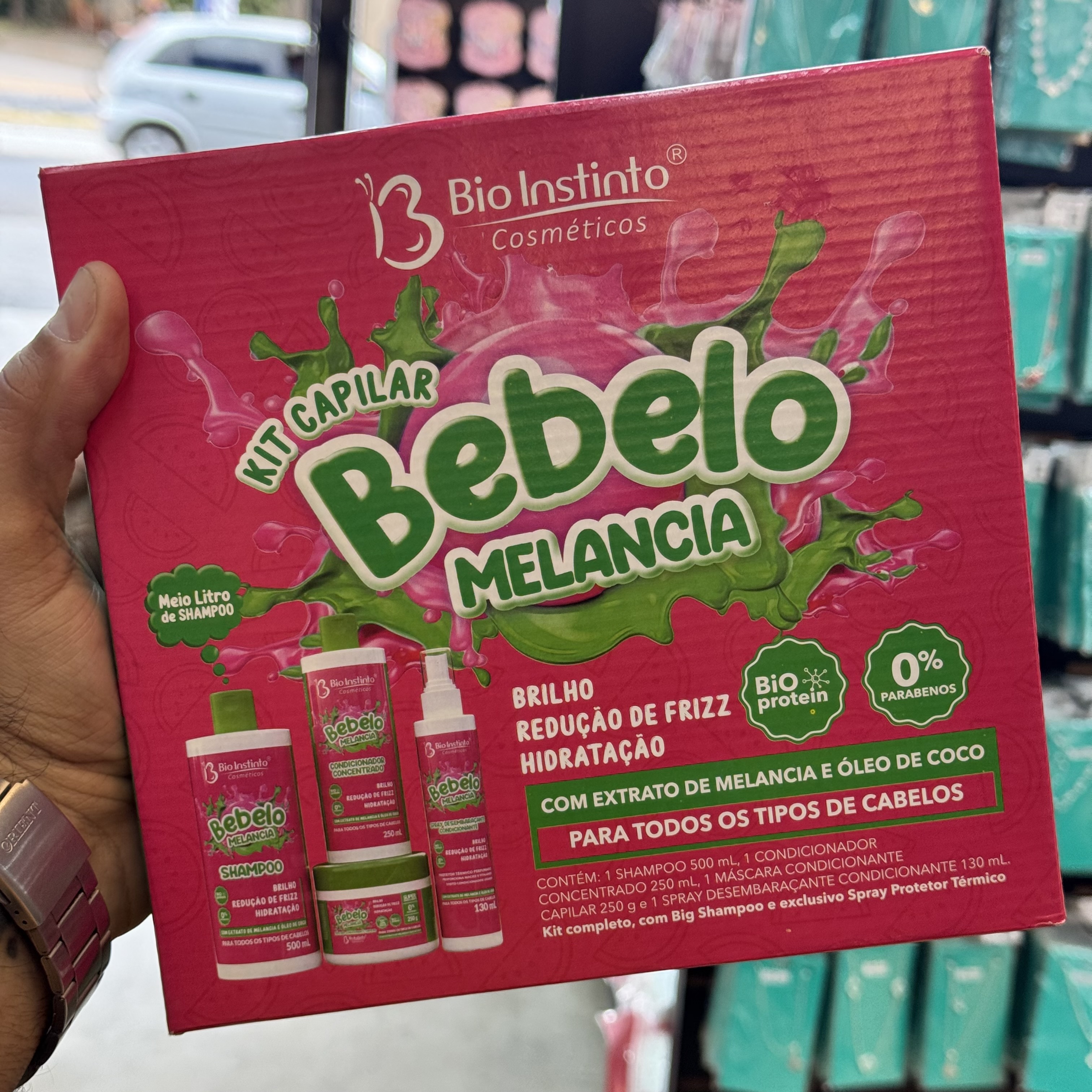 Kit Capilar Bebelo Melancia Bio Instinto