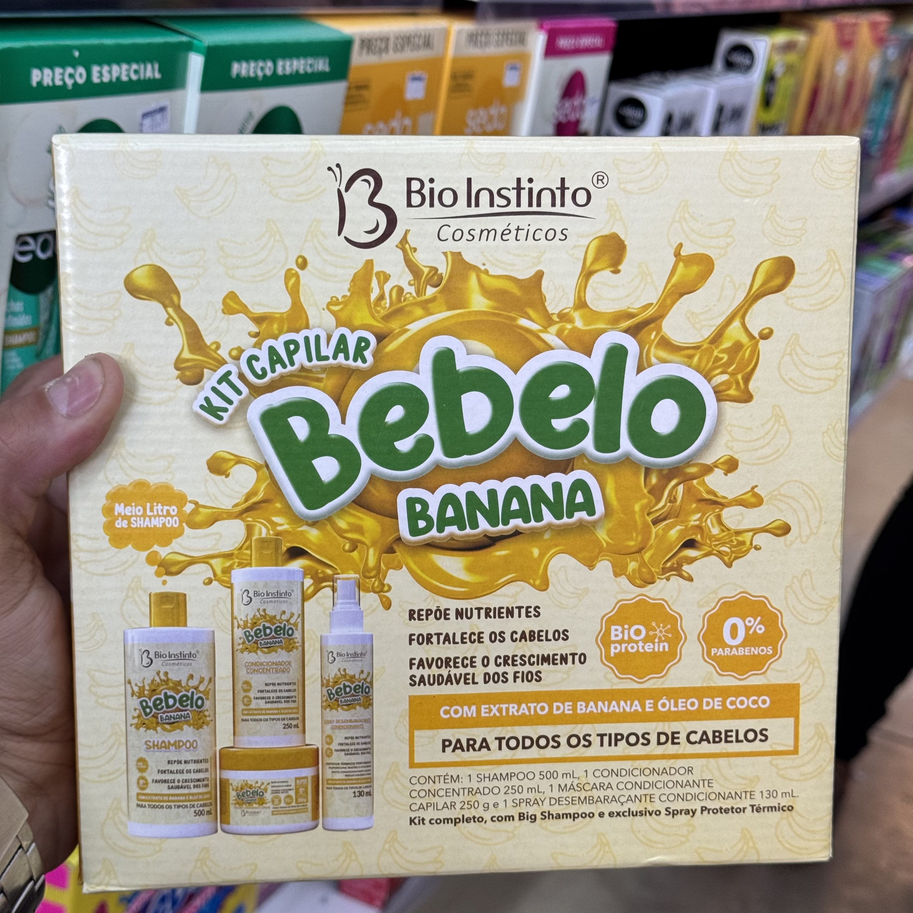 Kit Capilar Bebeloo Banana Bio Instinto