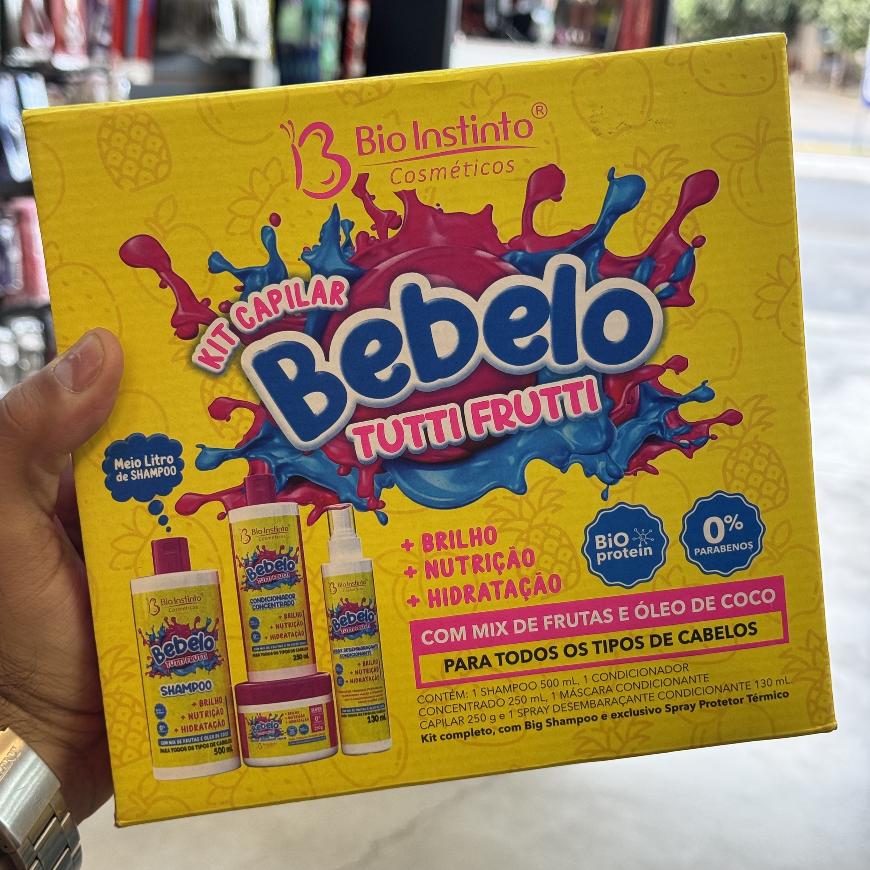Kit Capilar Bebeloo Tutti Frutti Bio Instinto