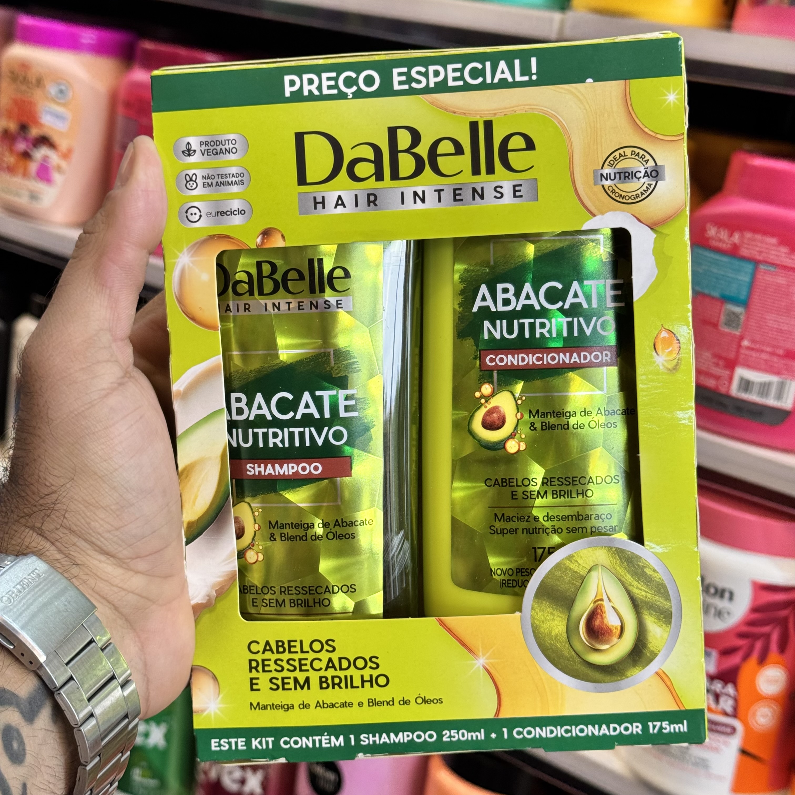 Kit Capilar Dabelle Abacate Nutritivo