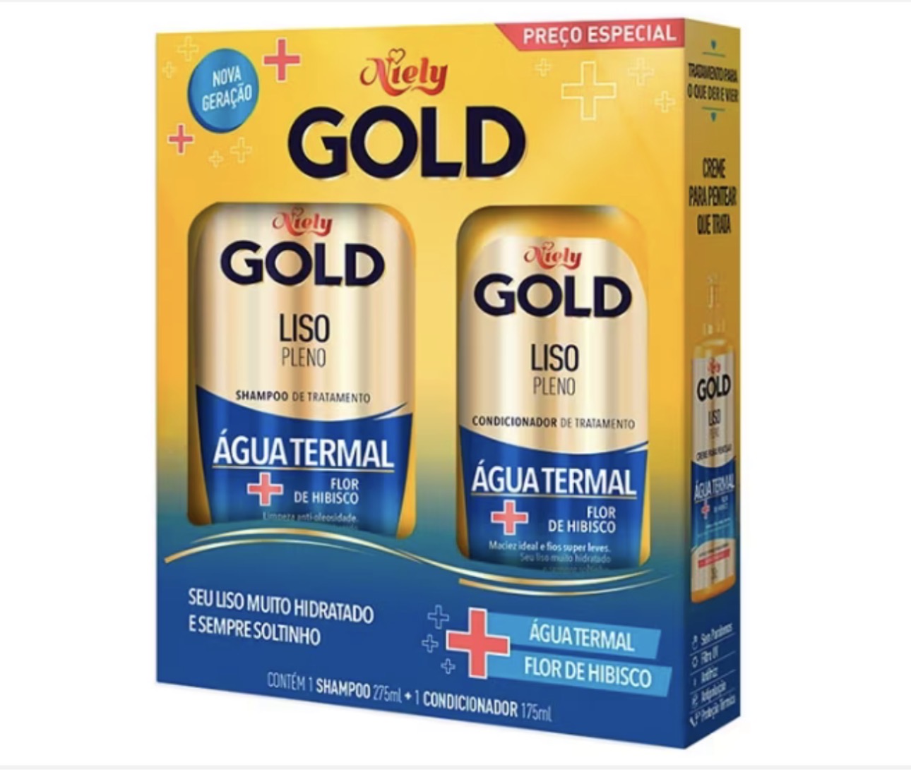 Kit Capilar Niely Gold Água Termal