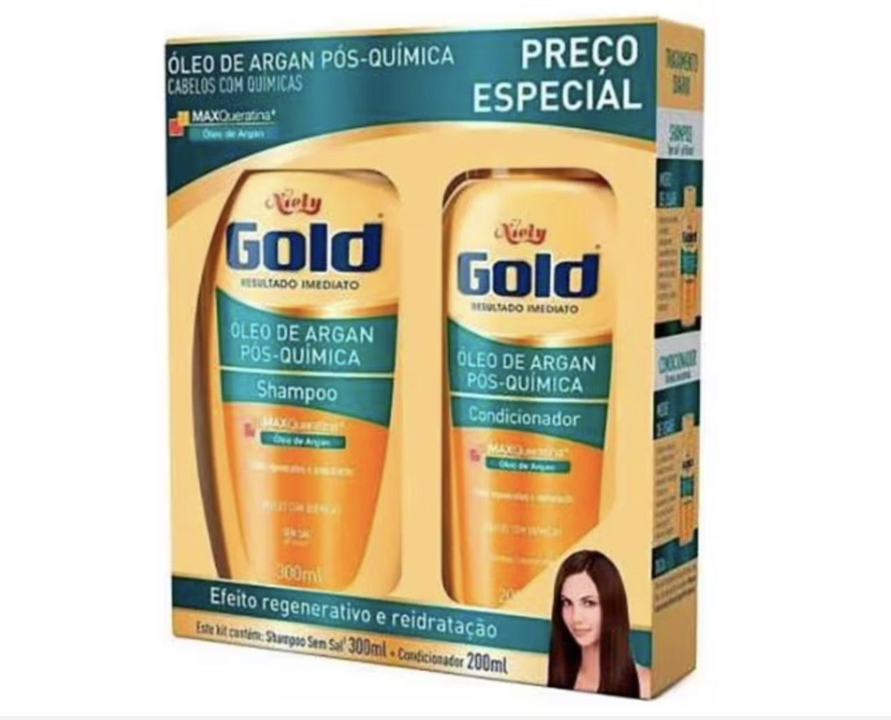Kit Capilar Niely Gold Pós Química