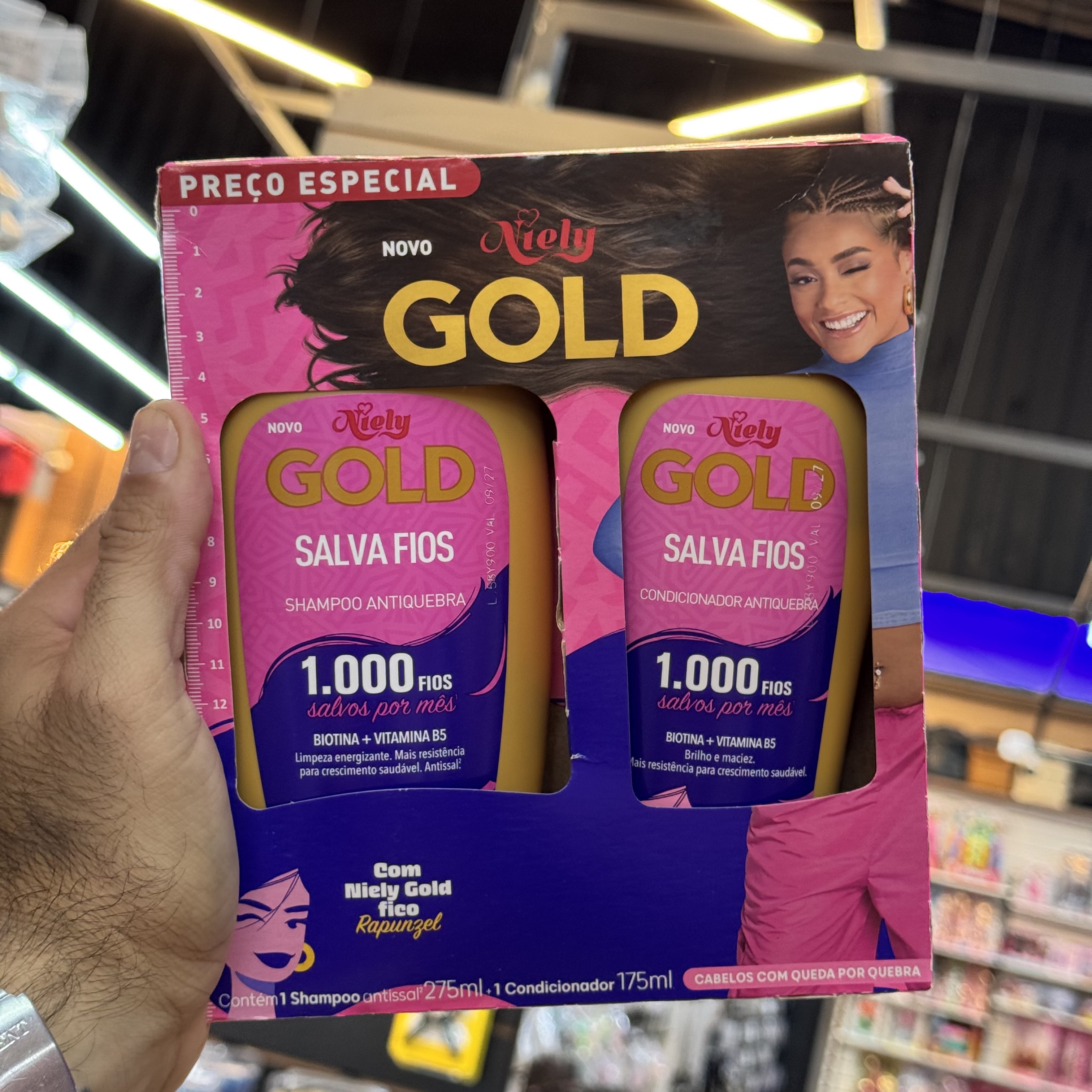 Kit Capilar Niely Gold Salva Fios