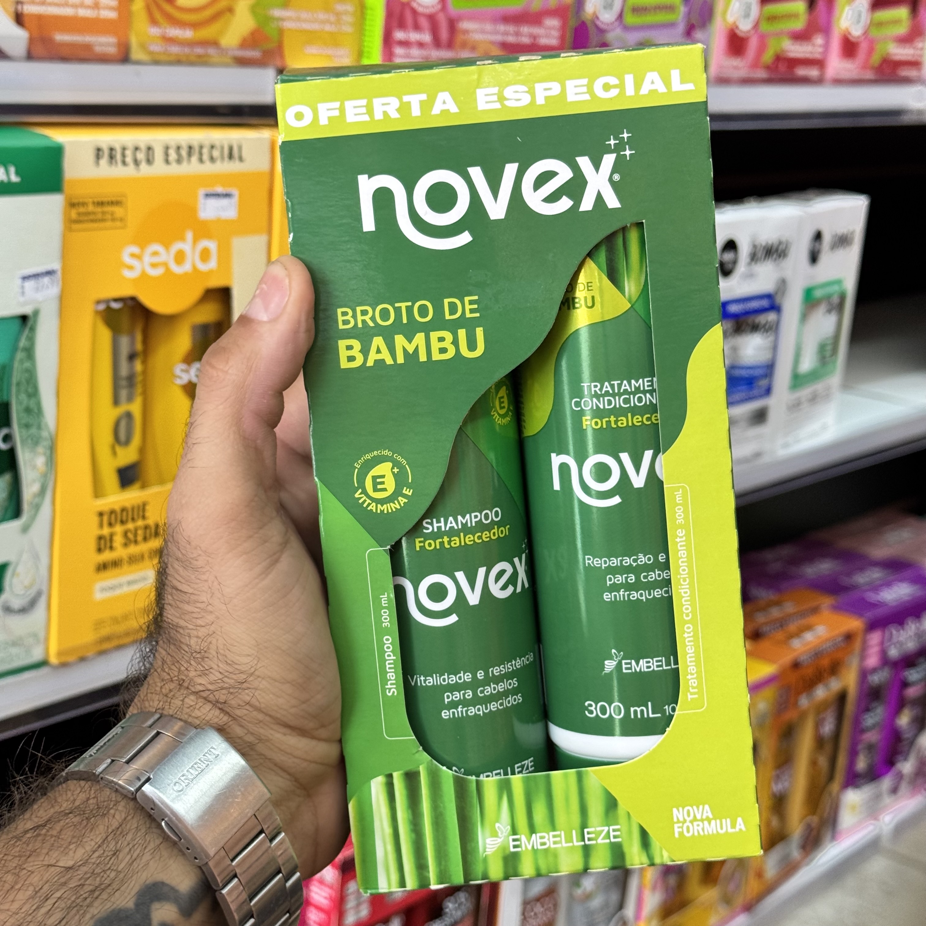 Kit Capilar Novex Brotot de Bambu