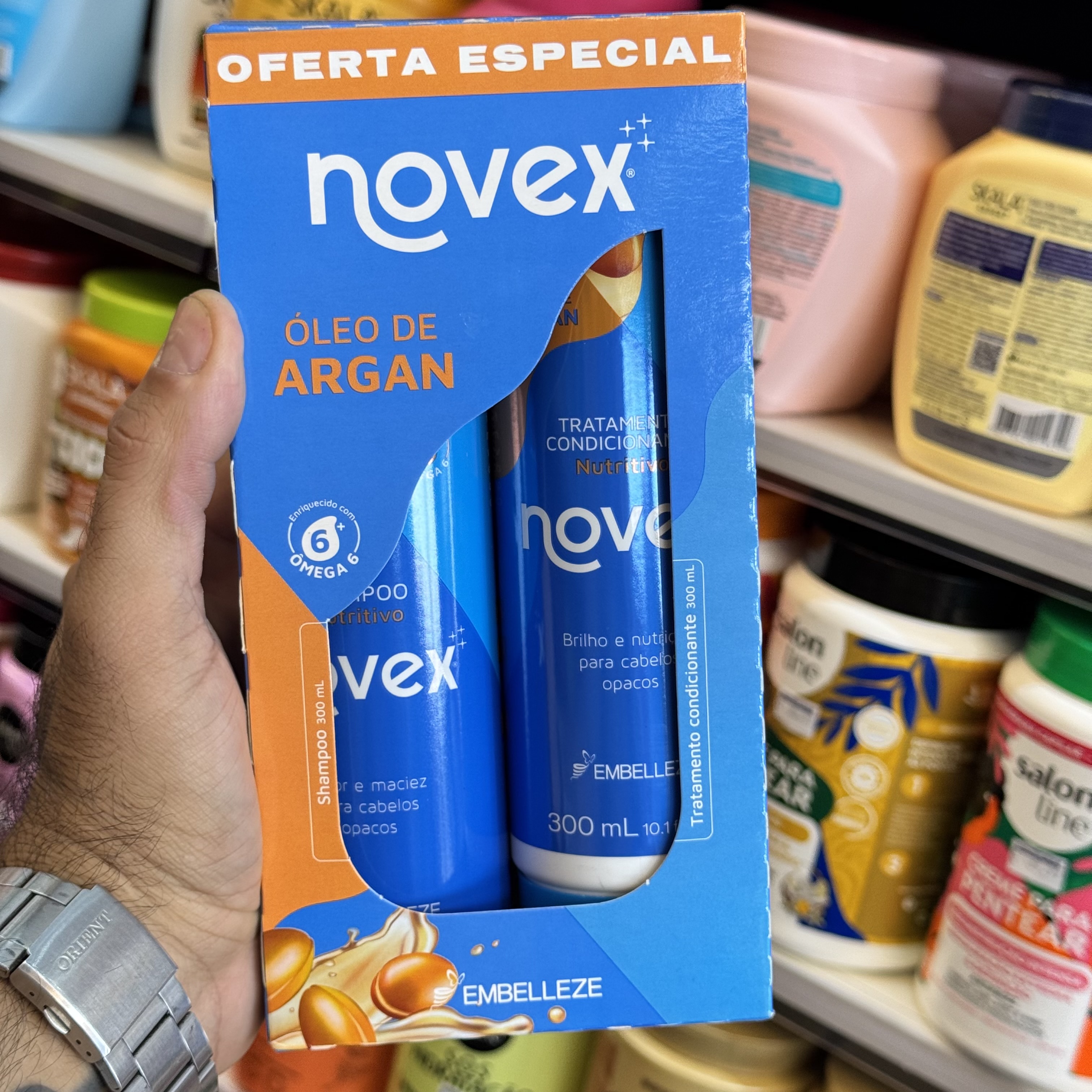 Kit Capilar Novex Óleo de Argan