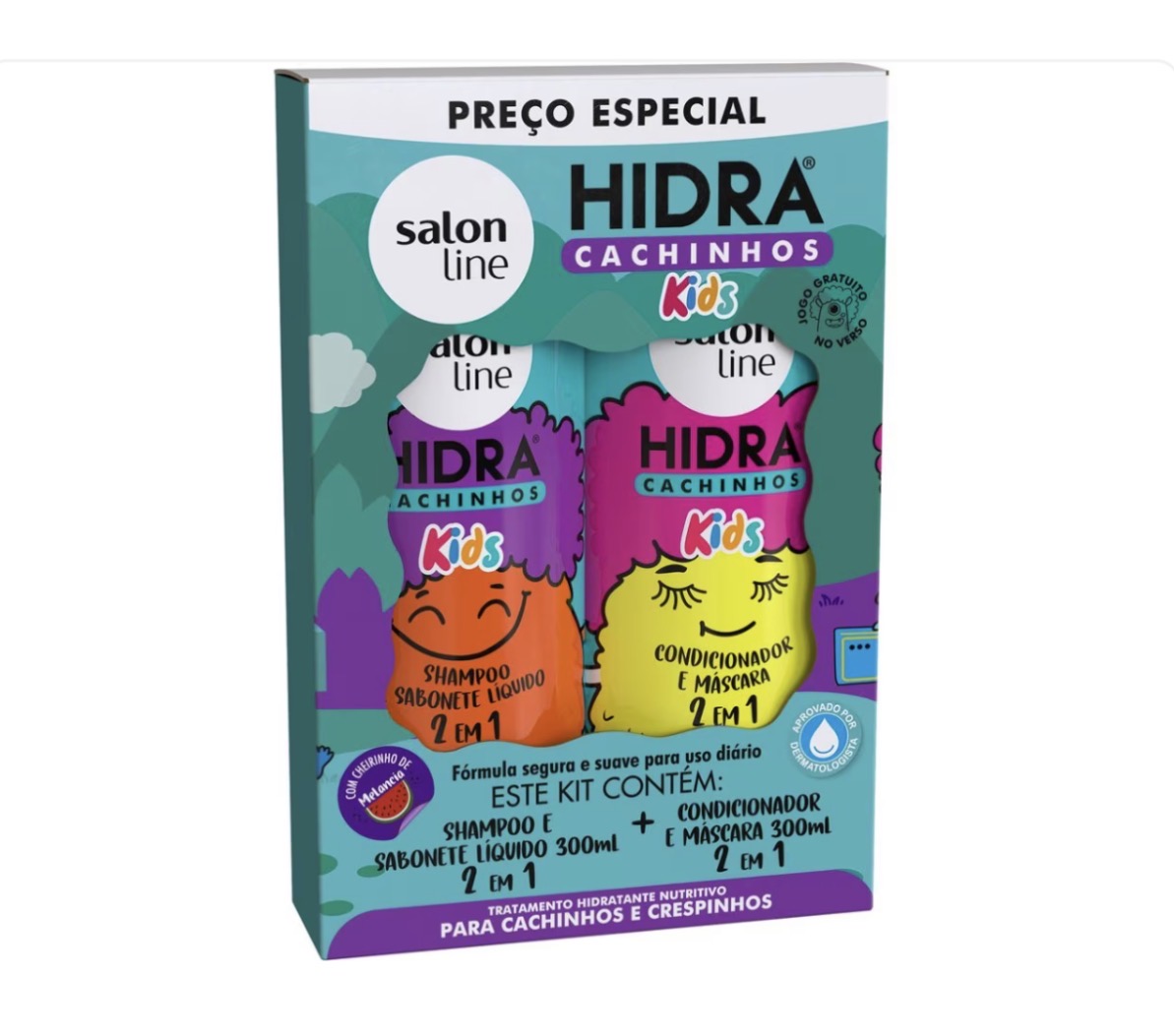 Kit Capilar Salon Line Hidra Cachinhos
