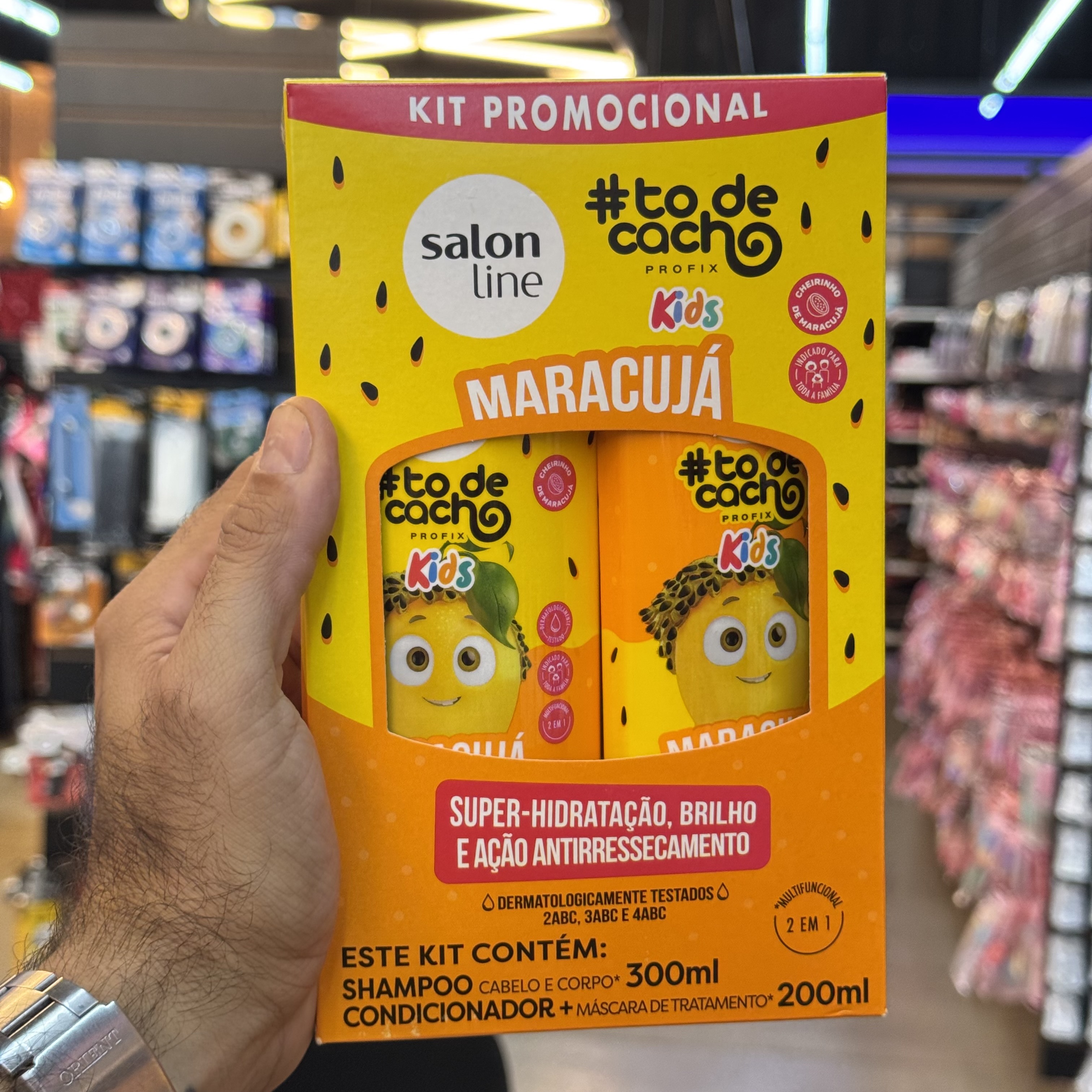 Kit Capilar Salon Line Todecacho Kids Maracujá