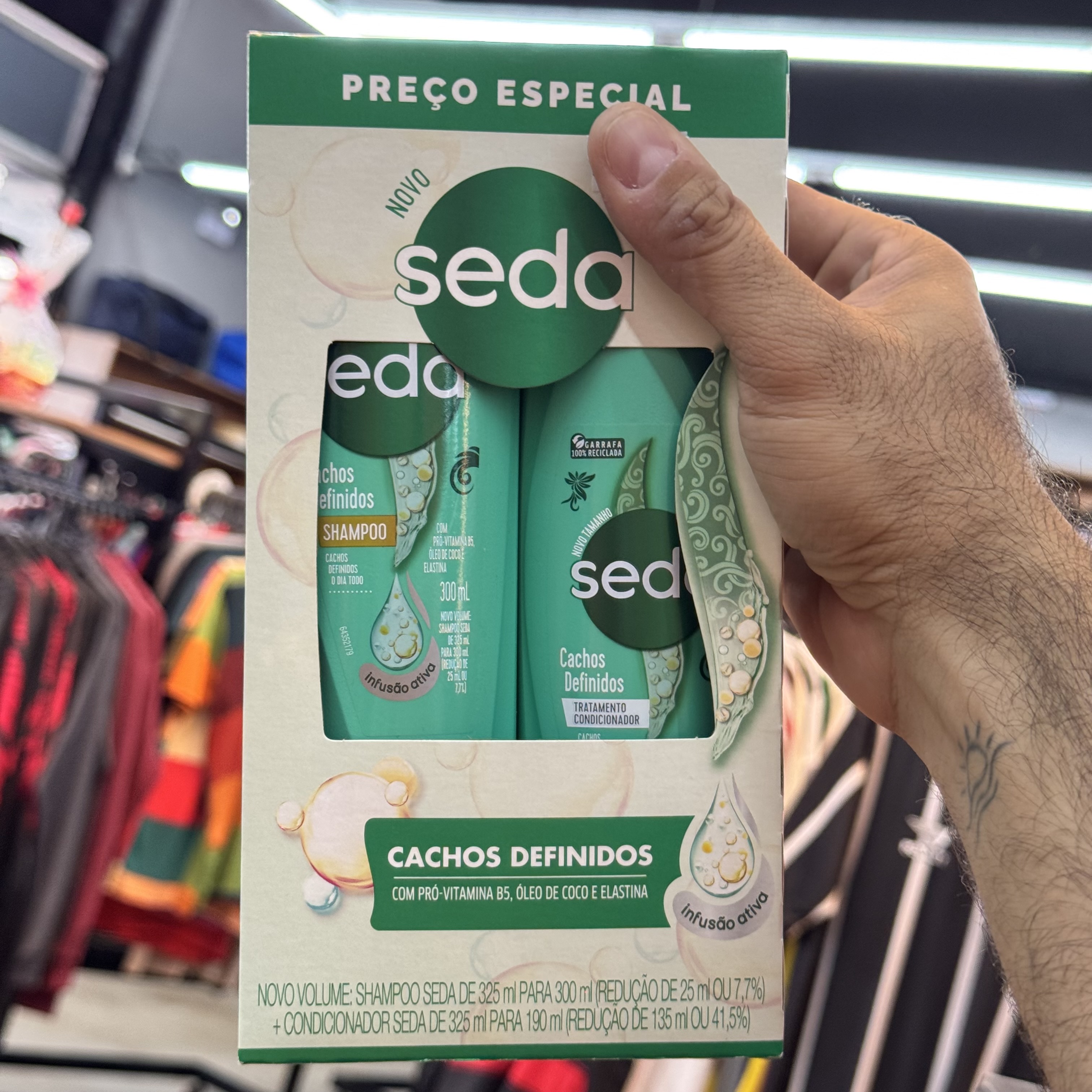 Kit Capilar Seda Cachos Definidos
