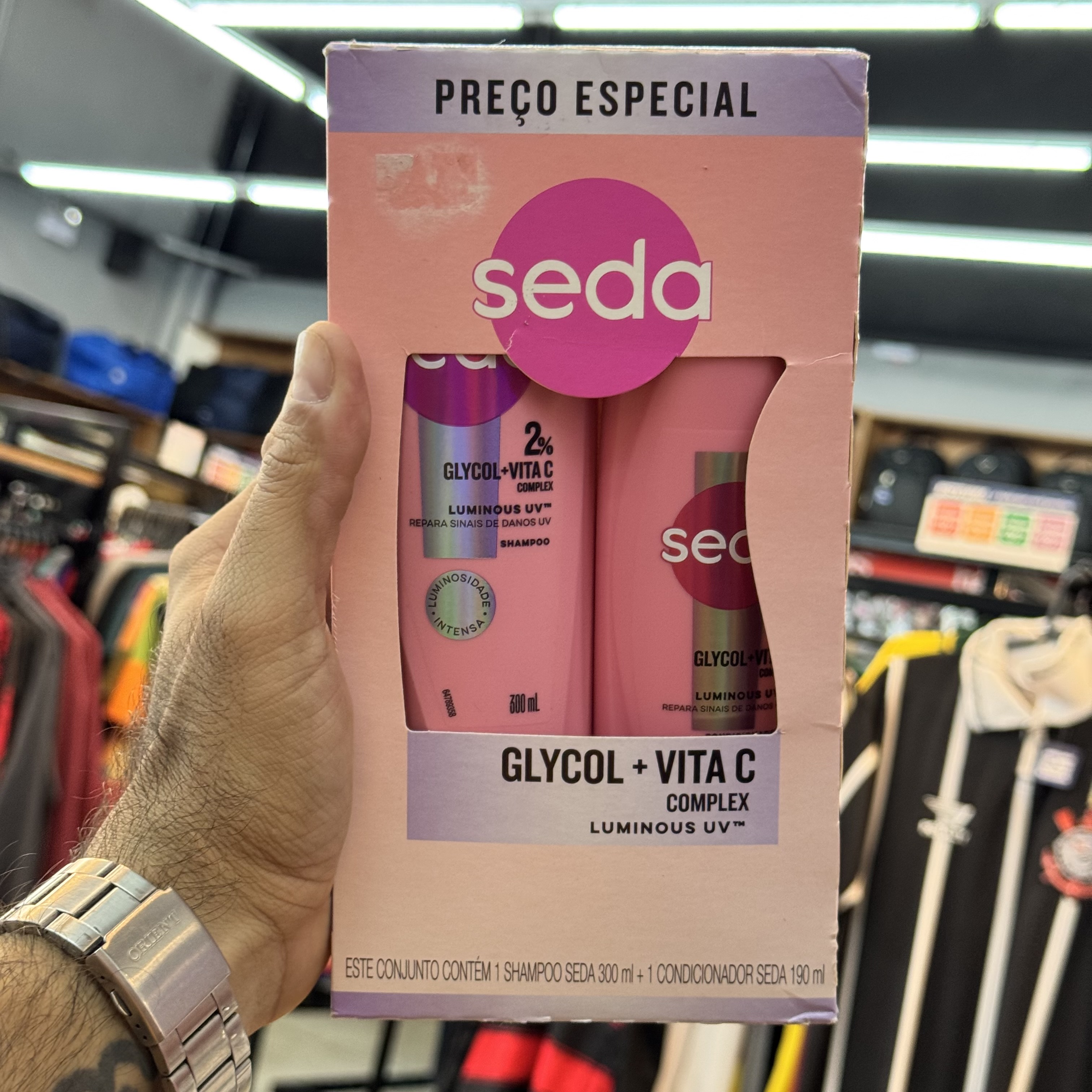 Kit Capilar Seda Glycol + Vita C