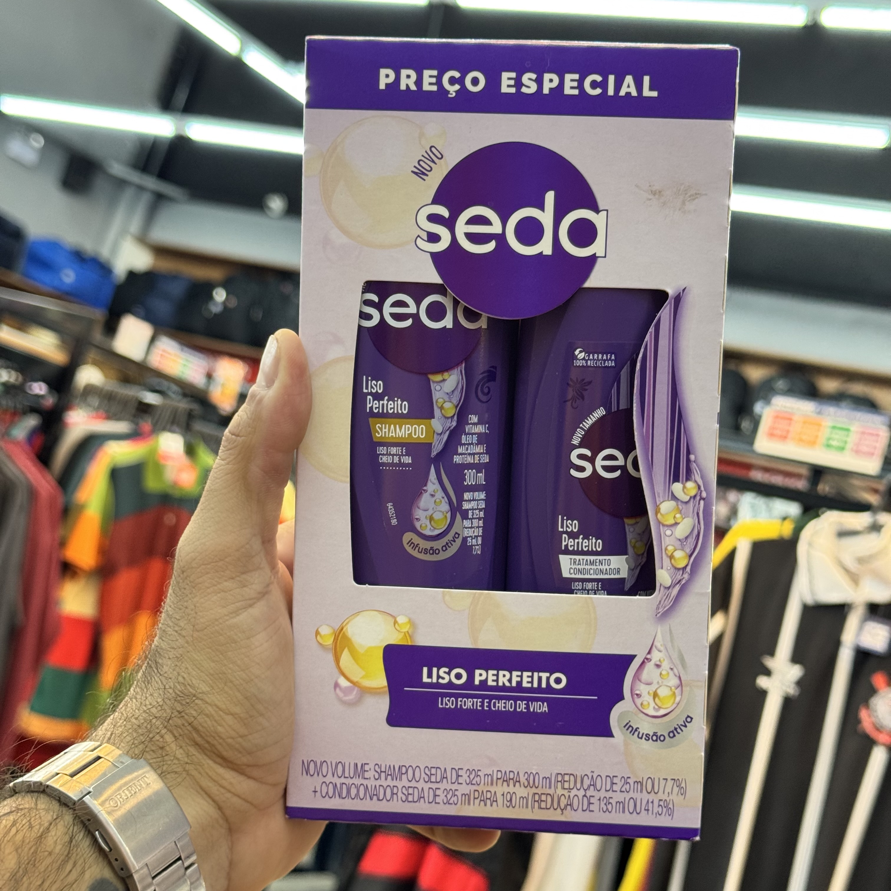Kit Capilar Seda Liso Perfeito