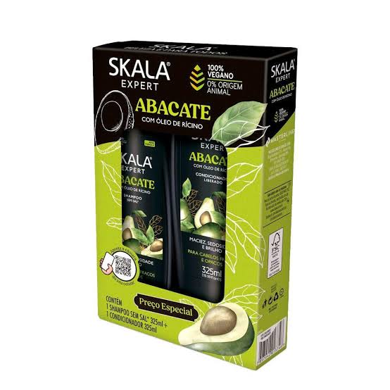 Kit Capilar Skala Expert Abacate com Óleo de Rícino