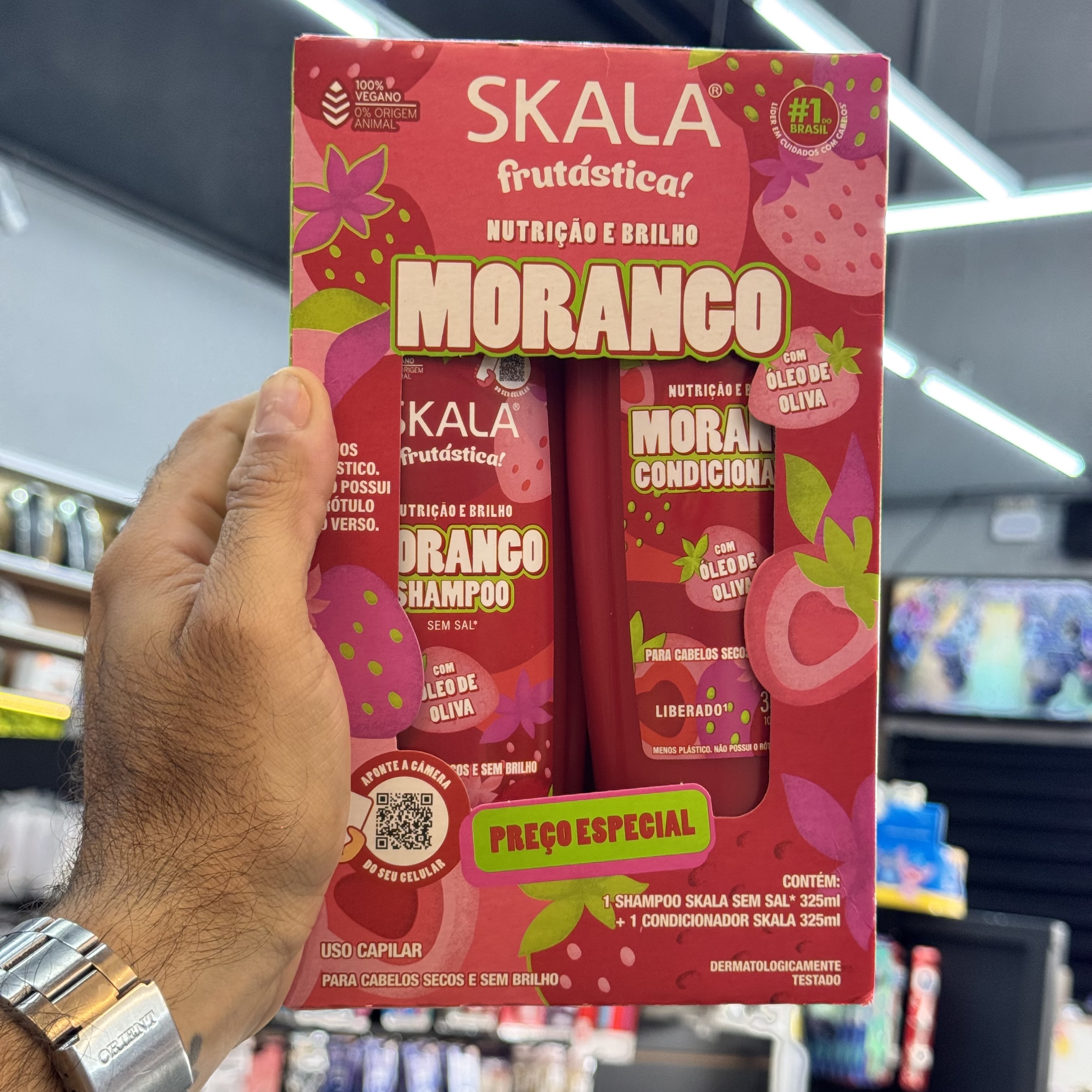 Kit Capilar Skala Frutástica Morango