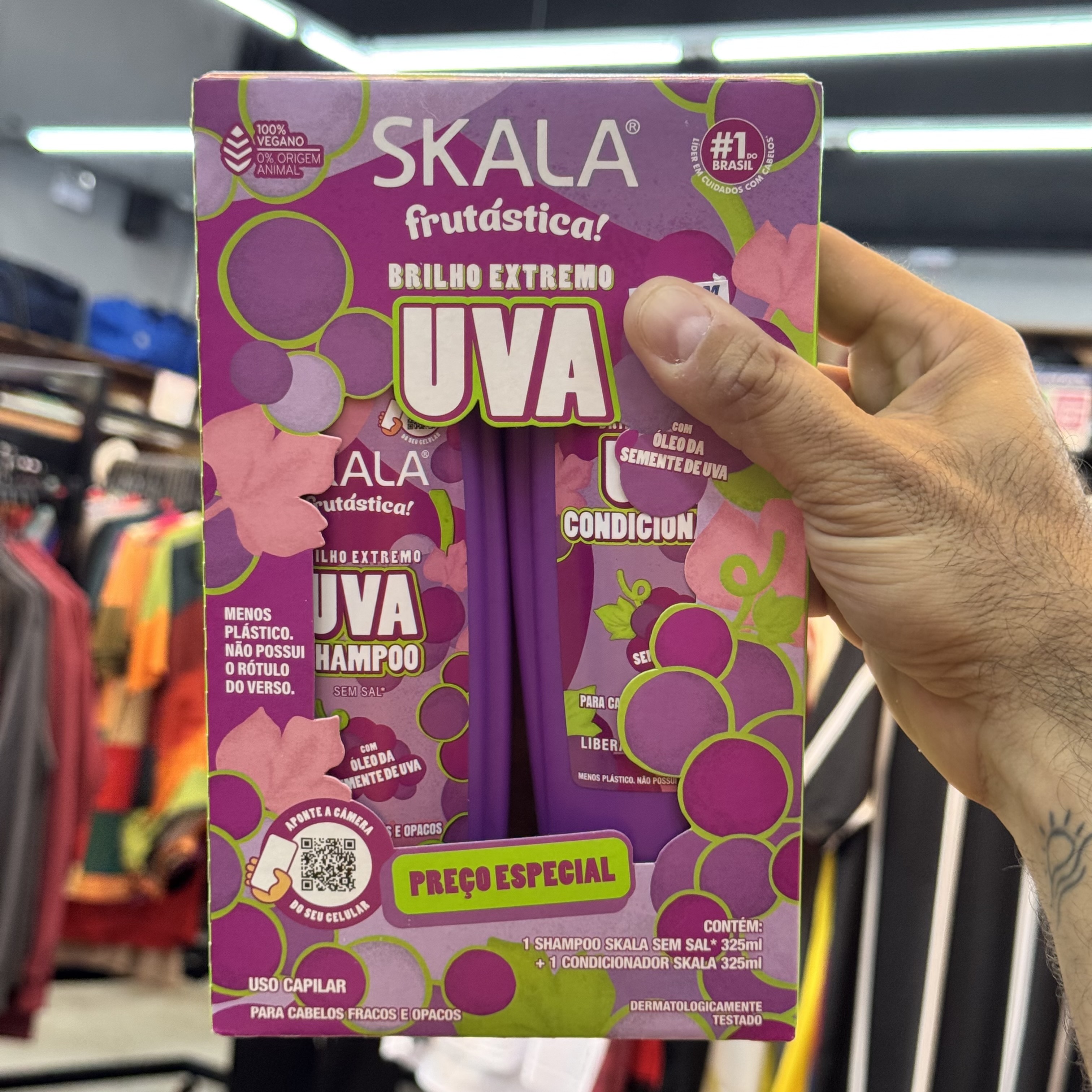 Kit Capilar Skala Frutástica Uva