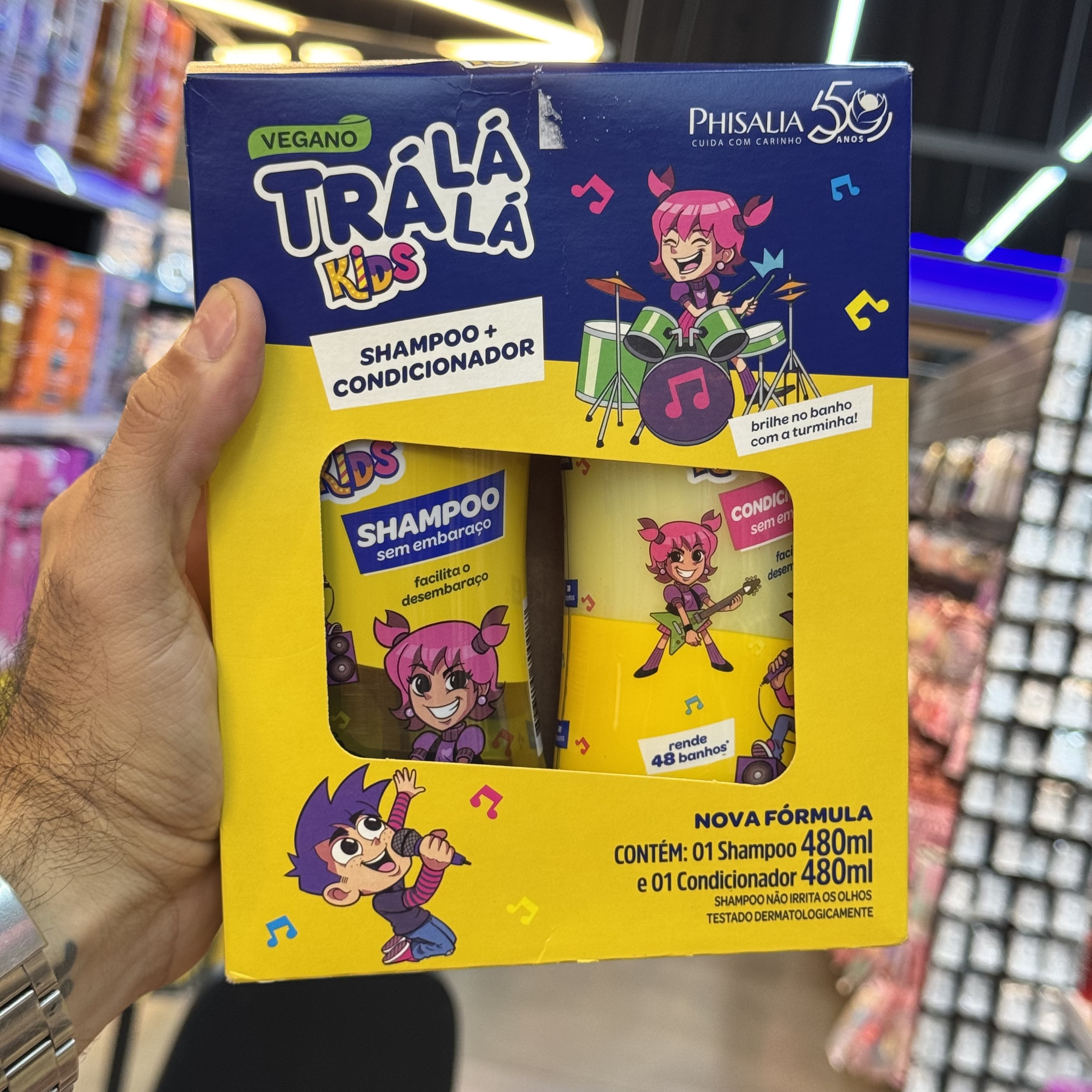Kit Capilar Trá lá Lá Kids sem Embaraço