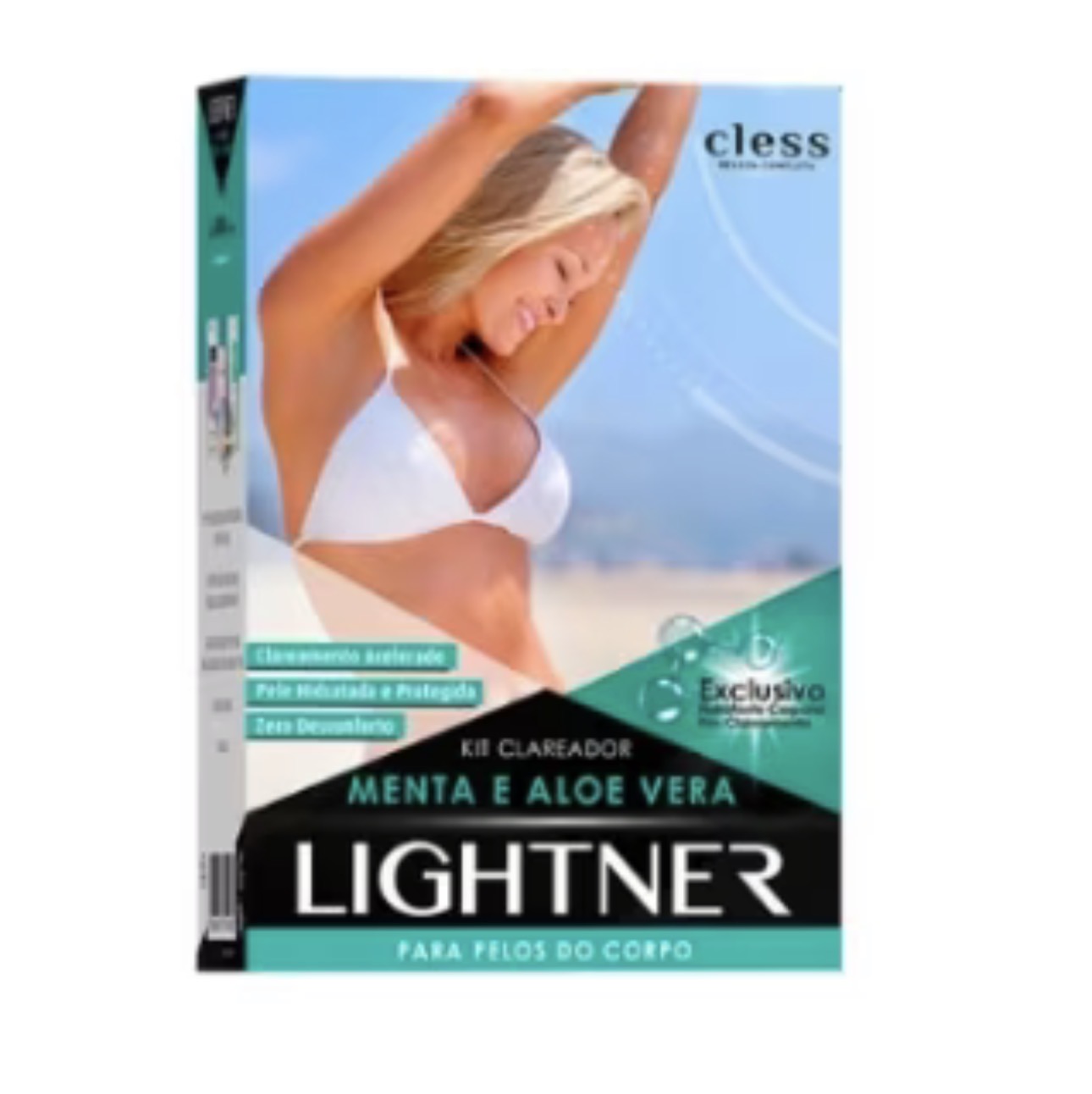 Kit Clareador Menta e Aleo Vera Lightner