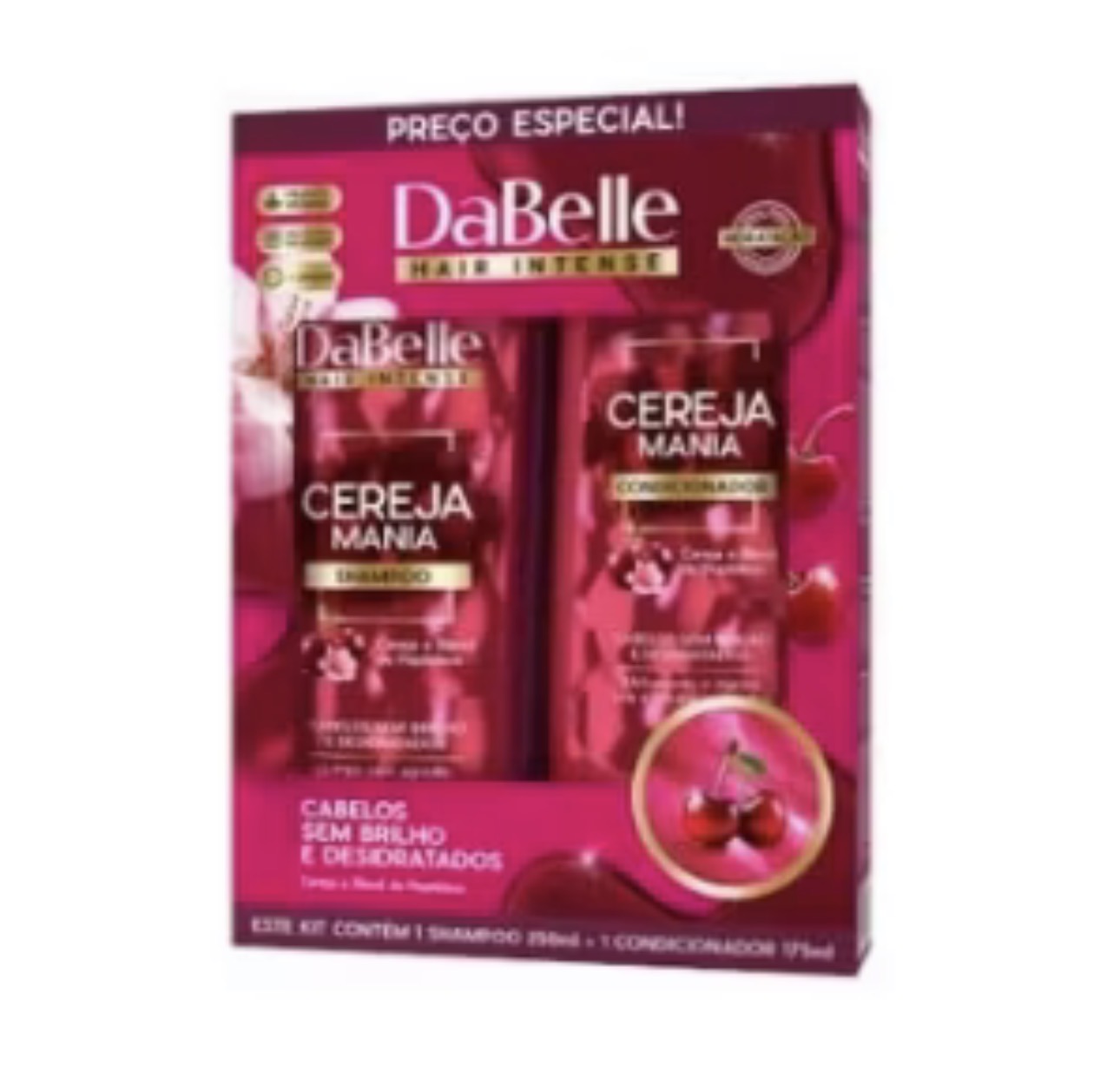 Kit Dabelle Cereja Mania 425ML