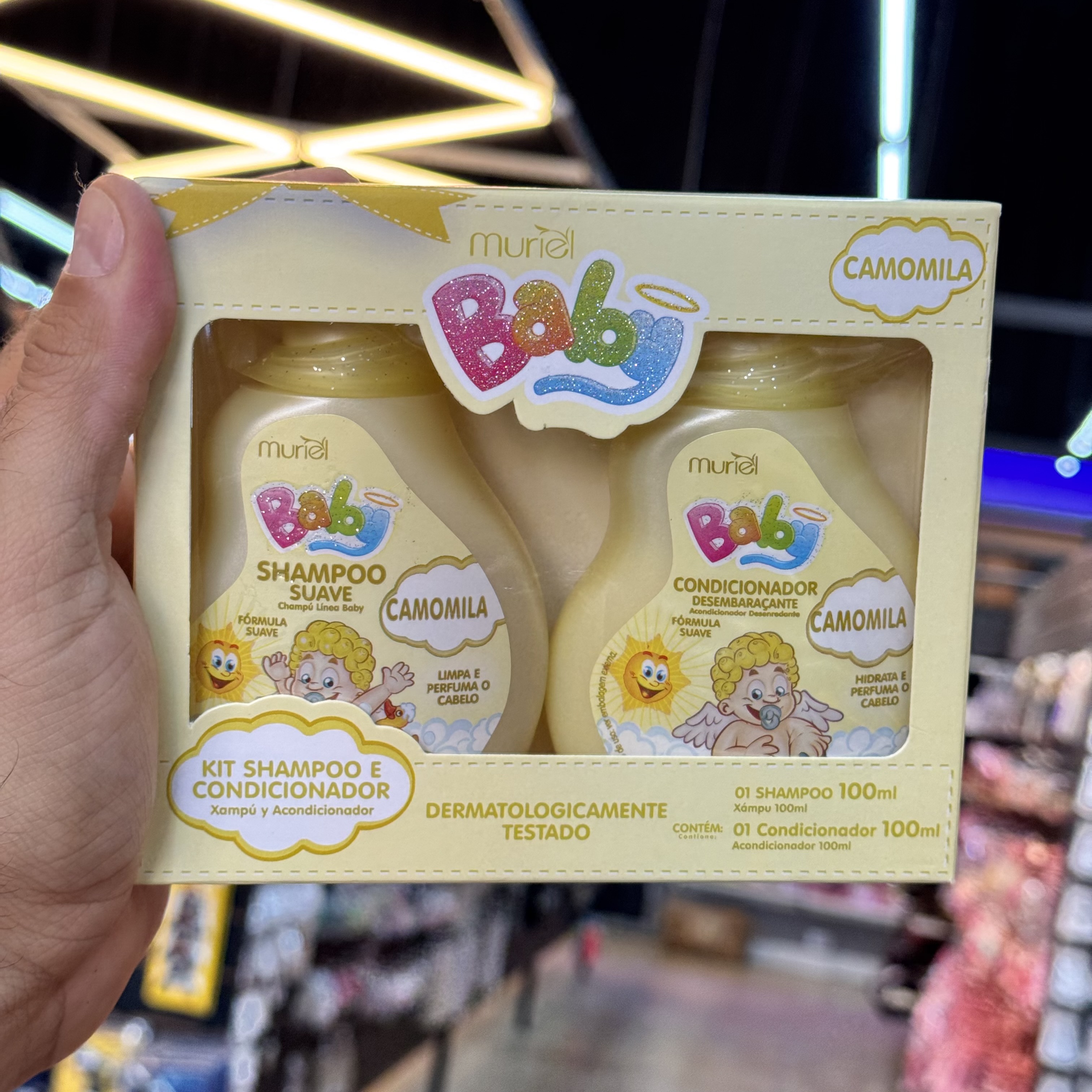 Kit Infantil Muriel Baby 100ml Camomila