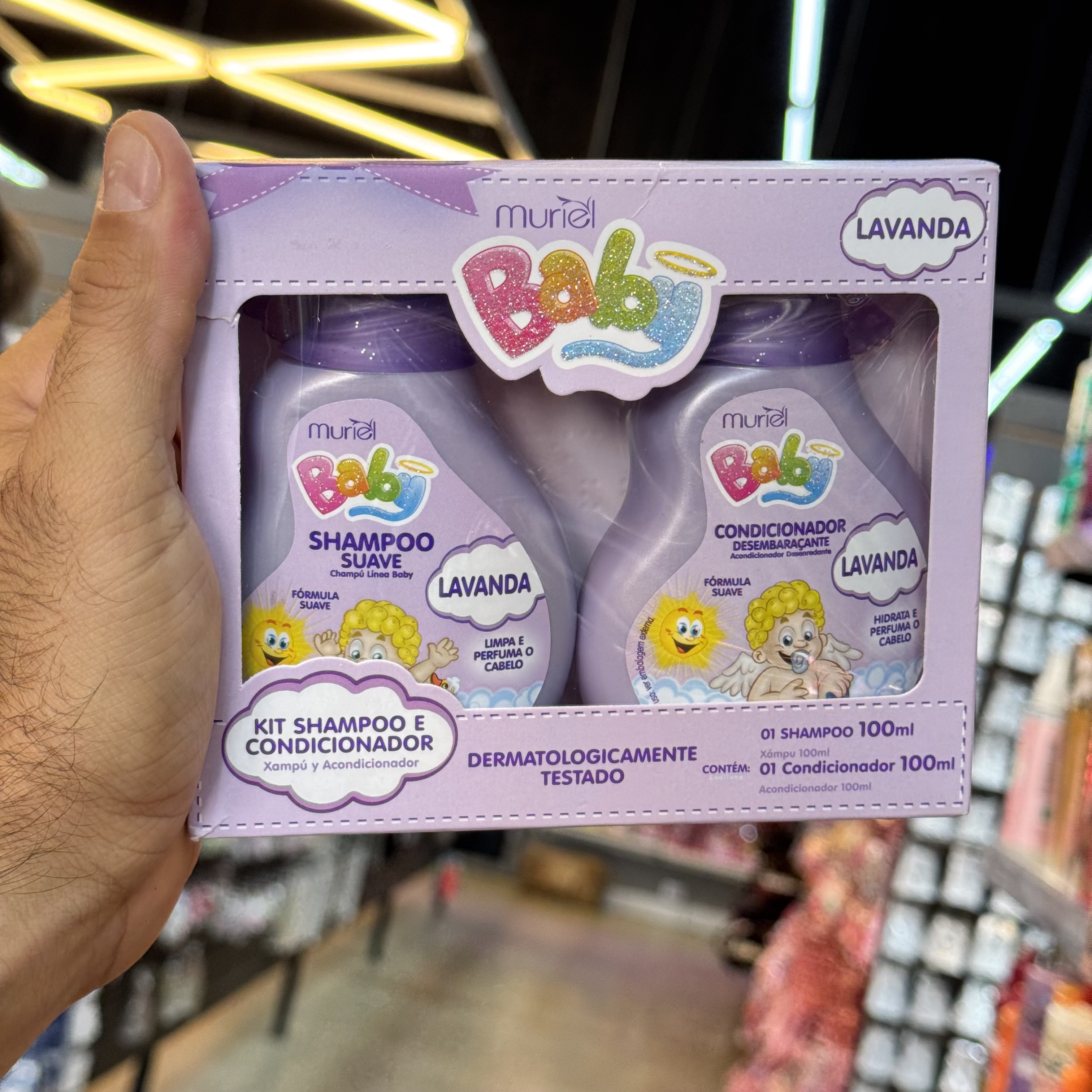 Kit Infantil Muriel Baby 100ml Lavanda