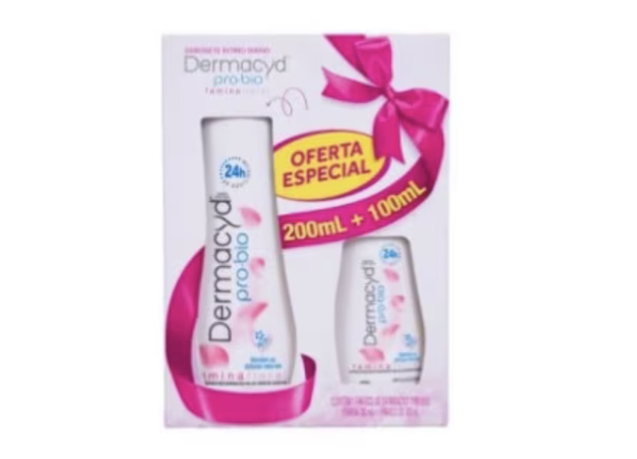 KIT SABONETE INTIMO DERMACYD FEMINA 200ML+100ML 2X1