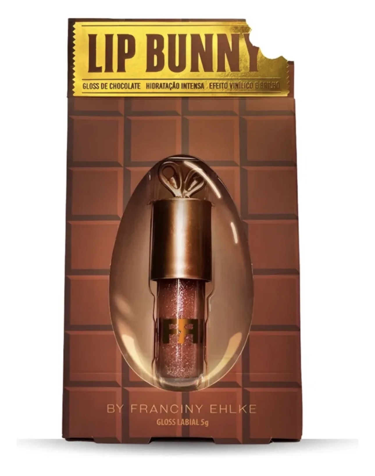 Lip Gloss Chocolate By Franciny Ehlke Primeira Linha 