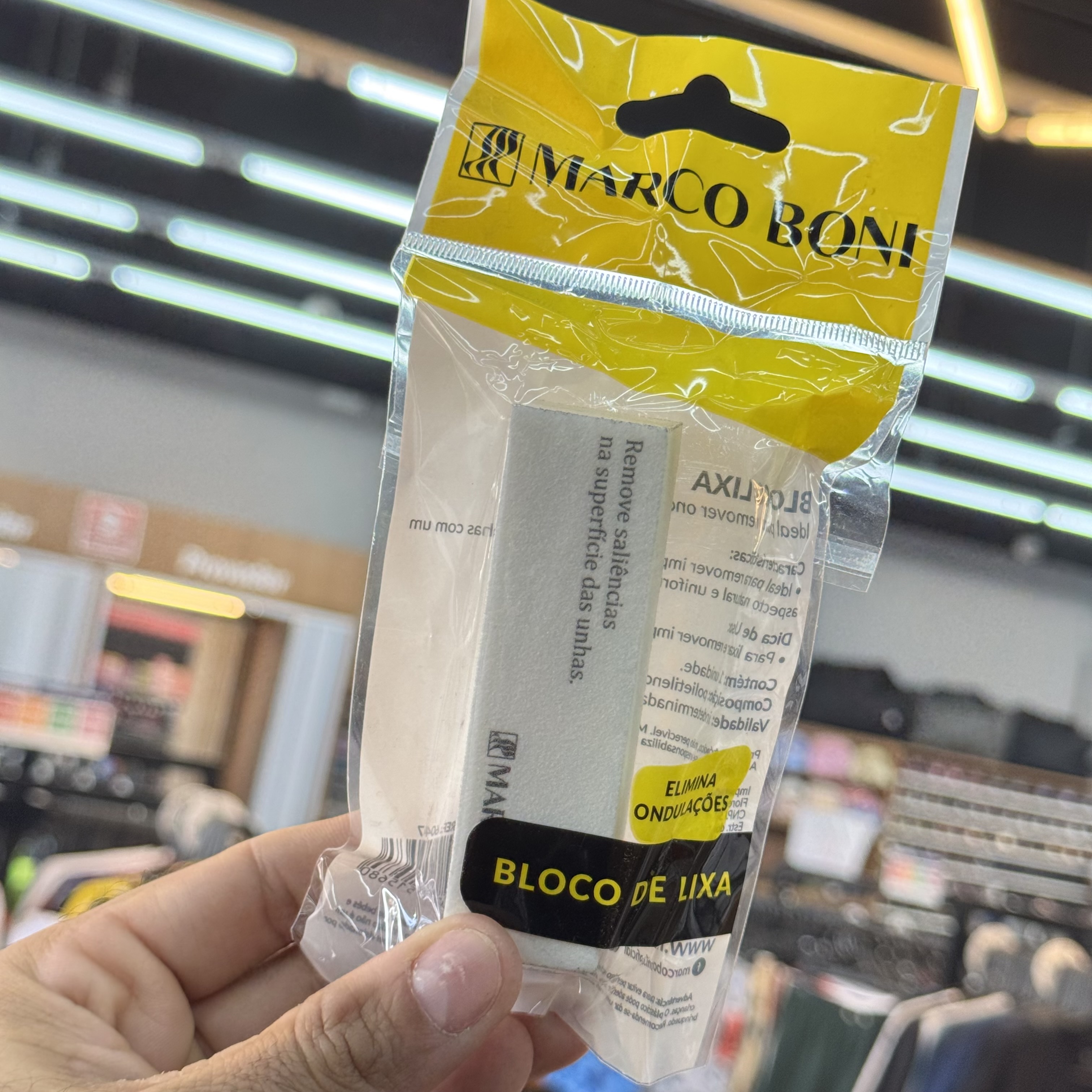 Lixa Para Unhas em Bloco Marco Boni