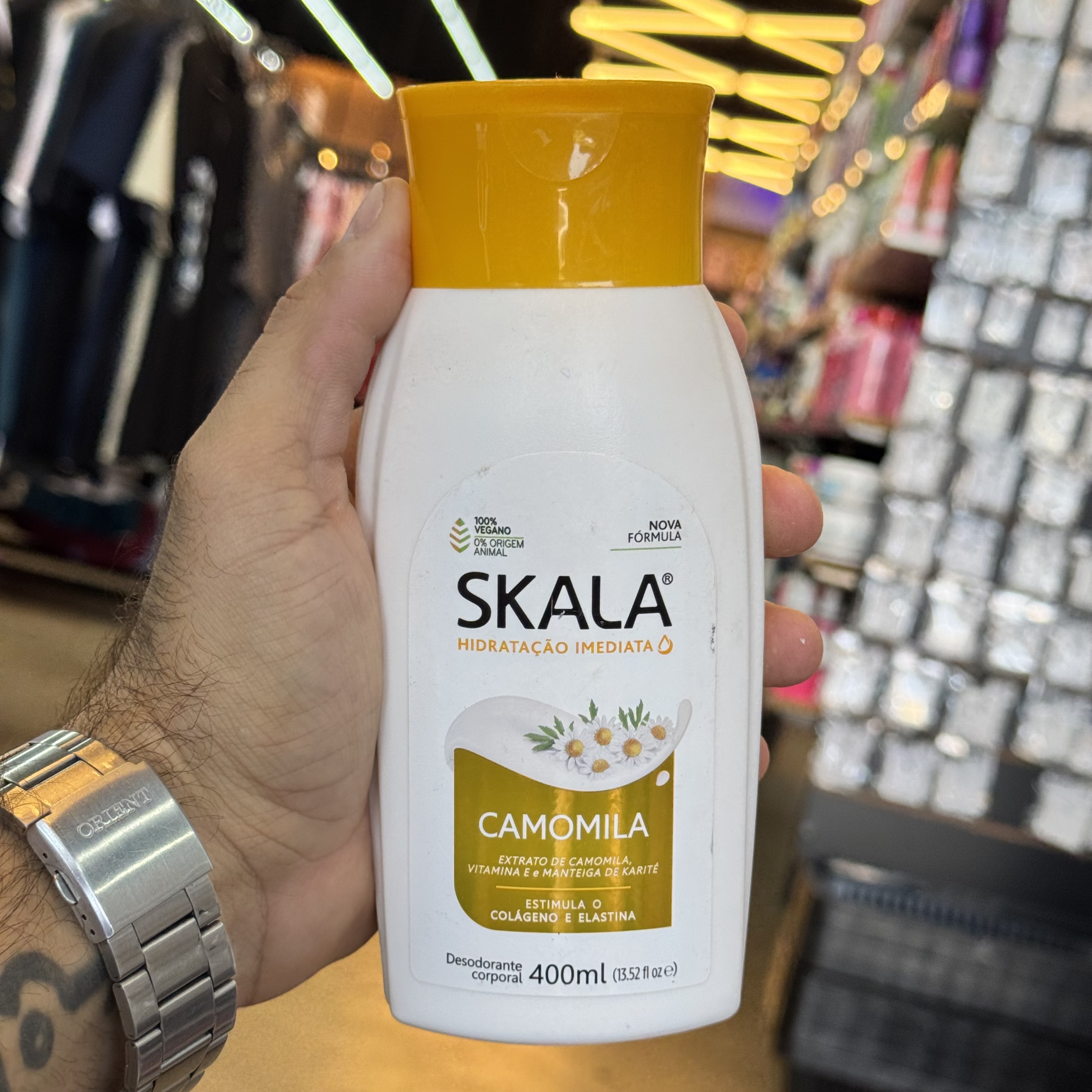 Loção Desodorante Camomila Skala 400ml