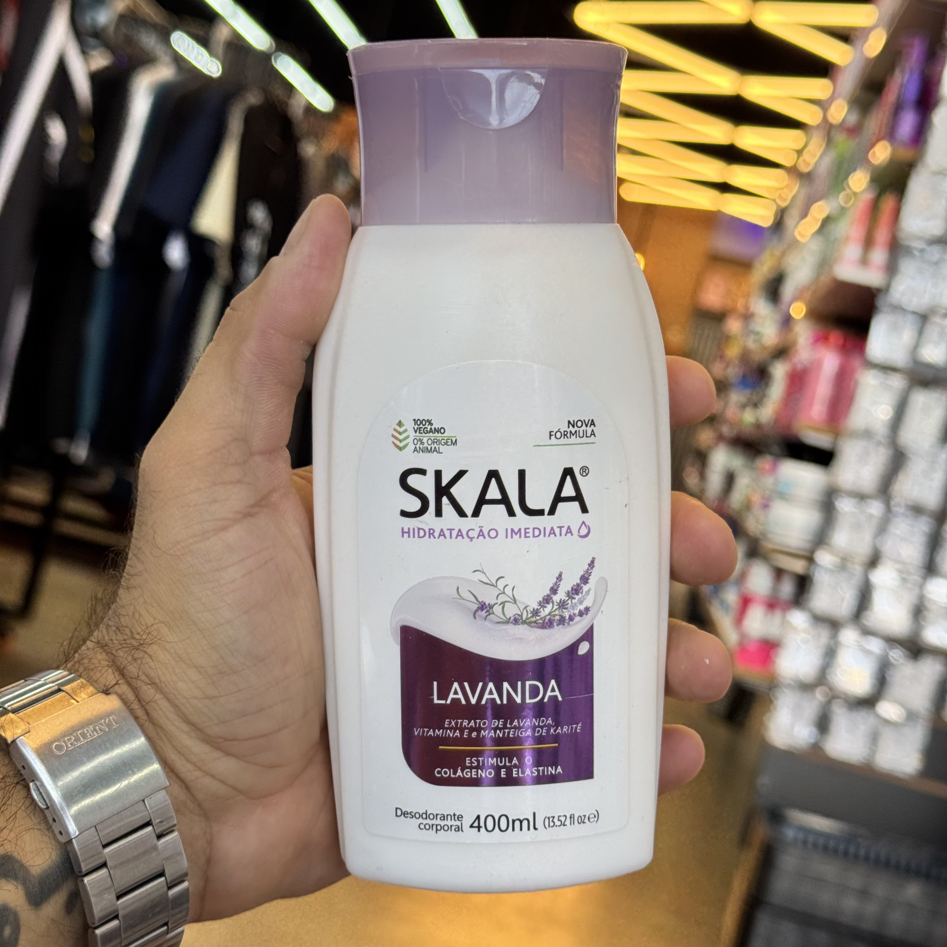 Loção Desodorante Lavanda Skala 400ml