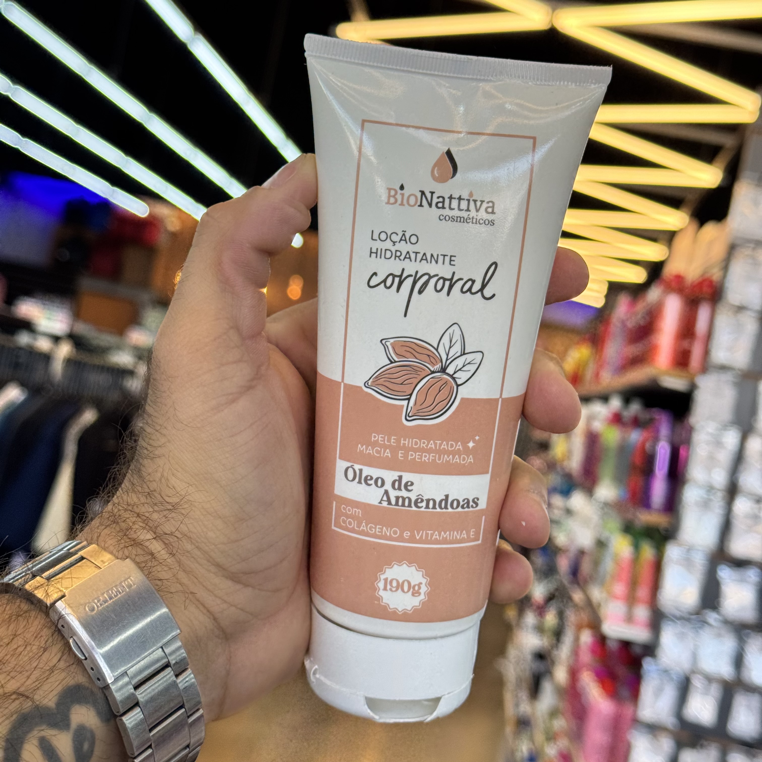 Loção Hidratante Corporal Cereja e Morango Bionattiva