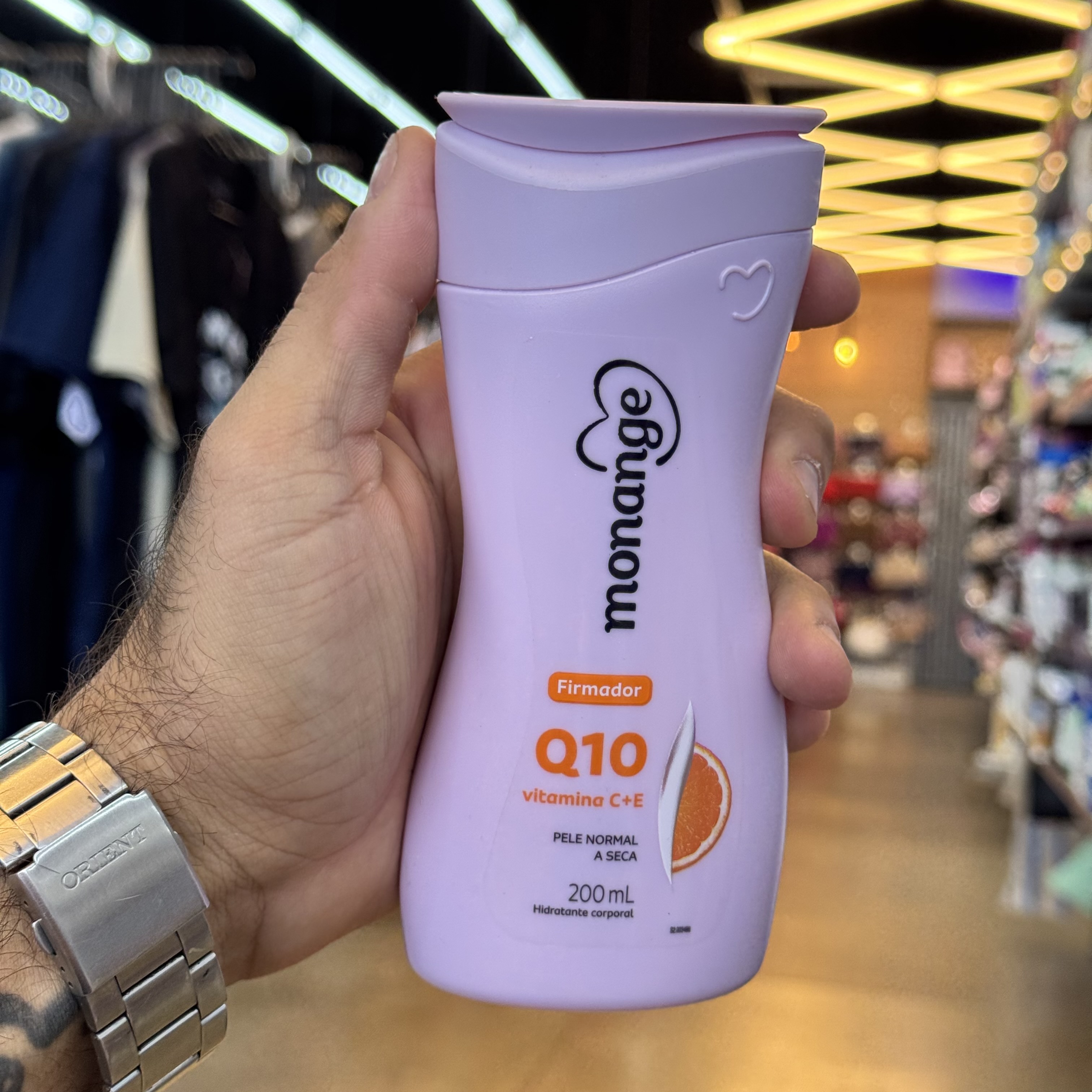 Loção Hidratante Firmador Monange Pele Seca 200ml