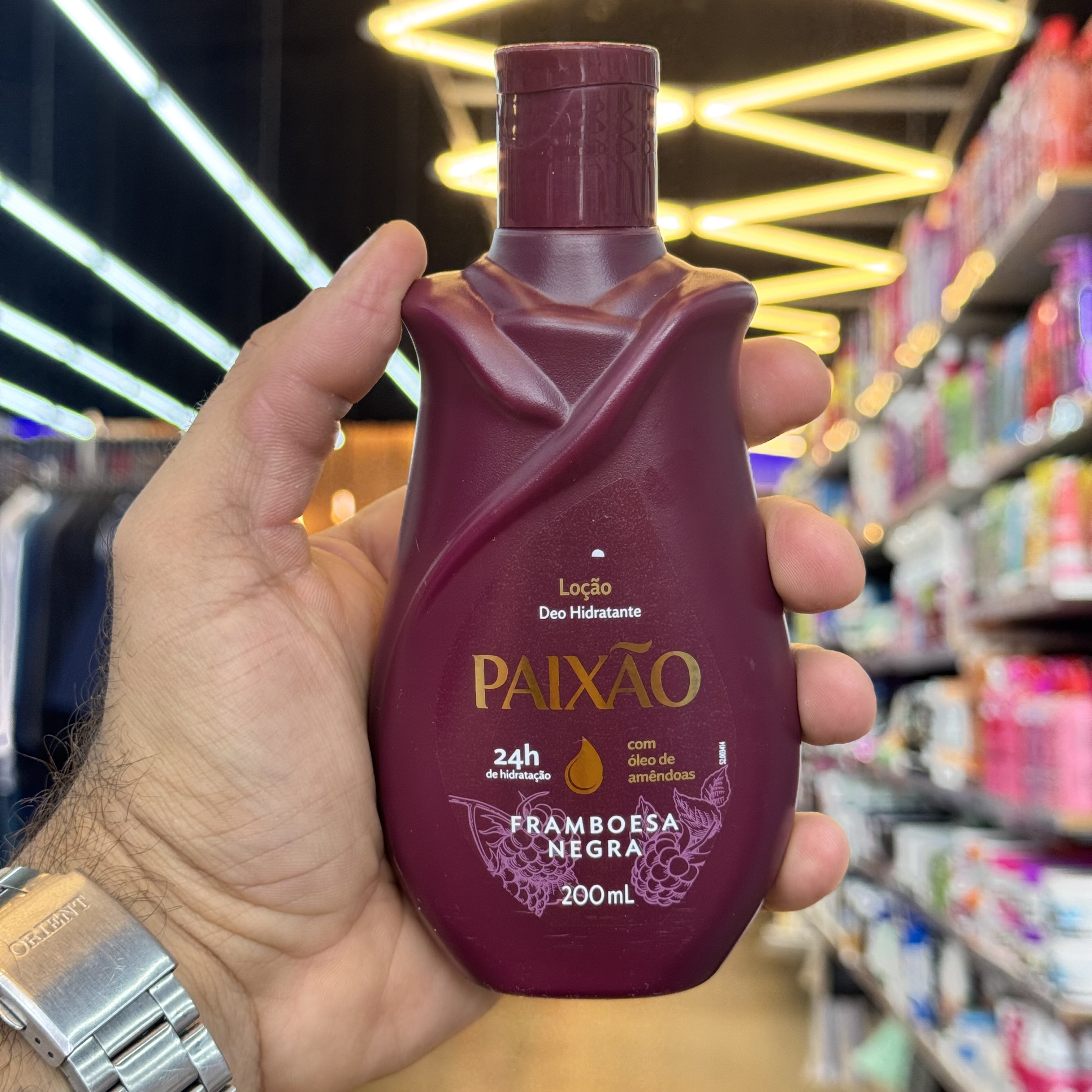 Loção Hidratante Framboesa Negra 200ml