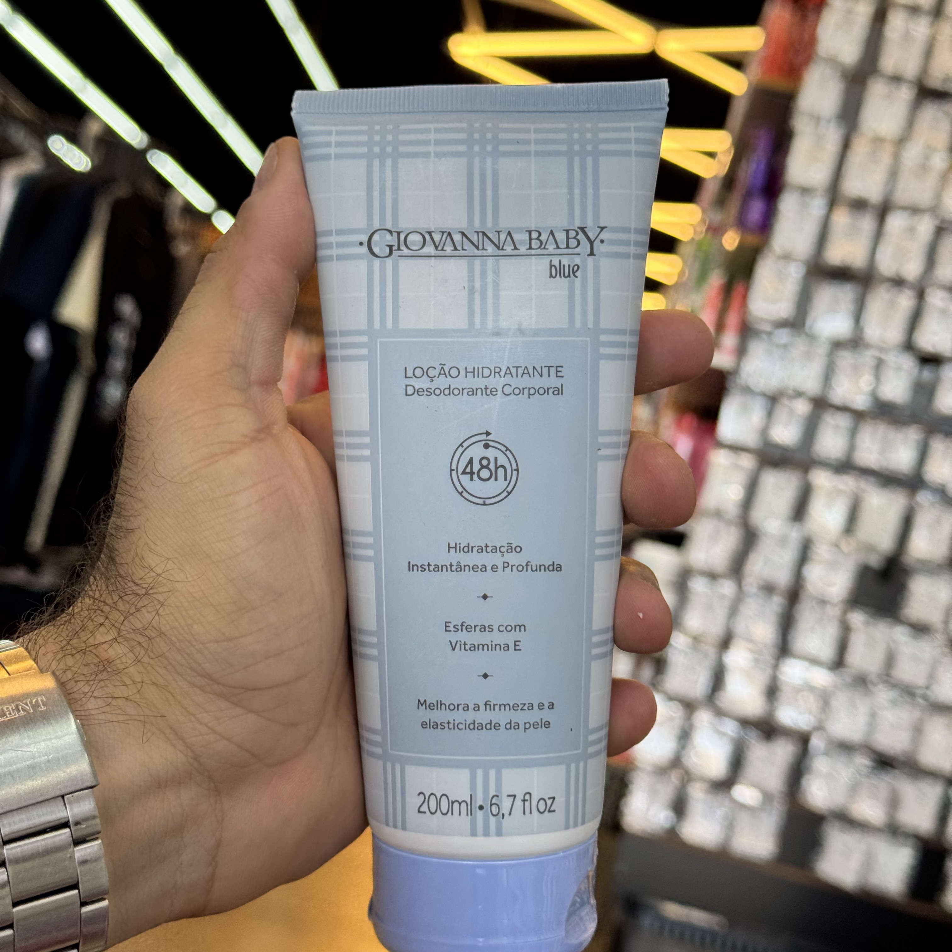 LOCAO HIDRATANTE GIOVANNA BABY AZUL 1X200ML