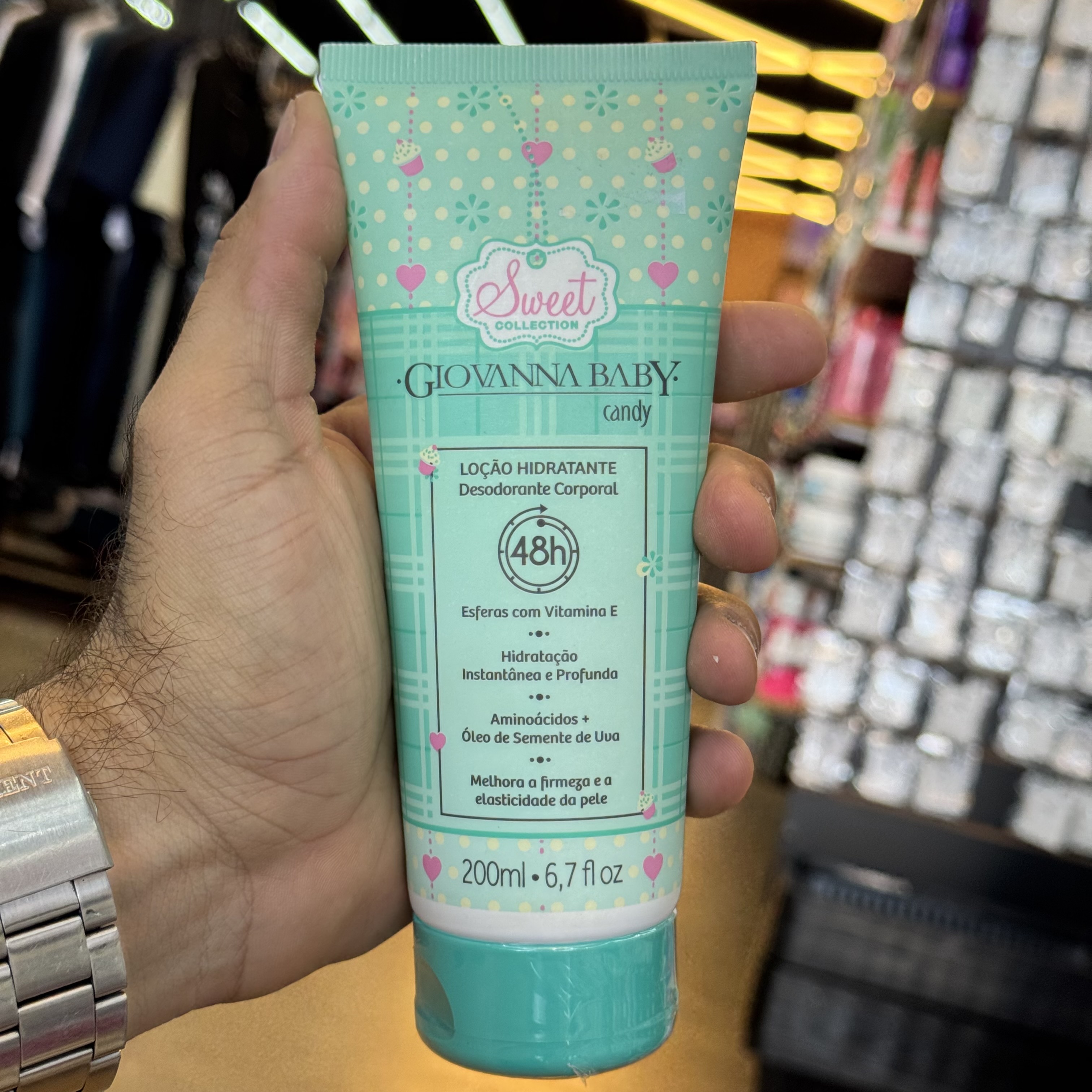 Loção Hidratante Giovanna Baby Candy 200ml