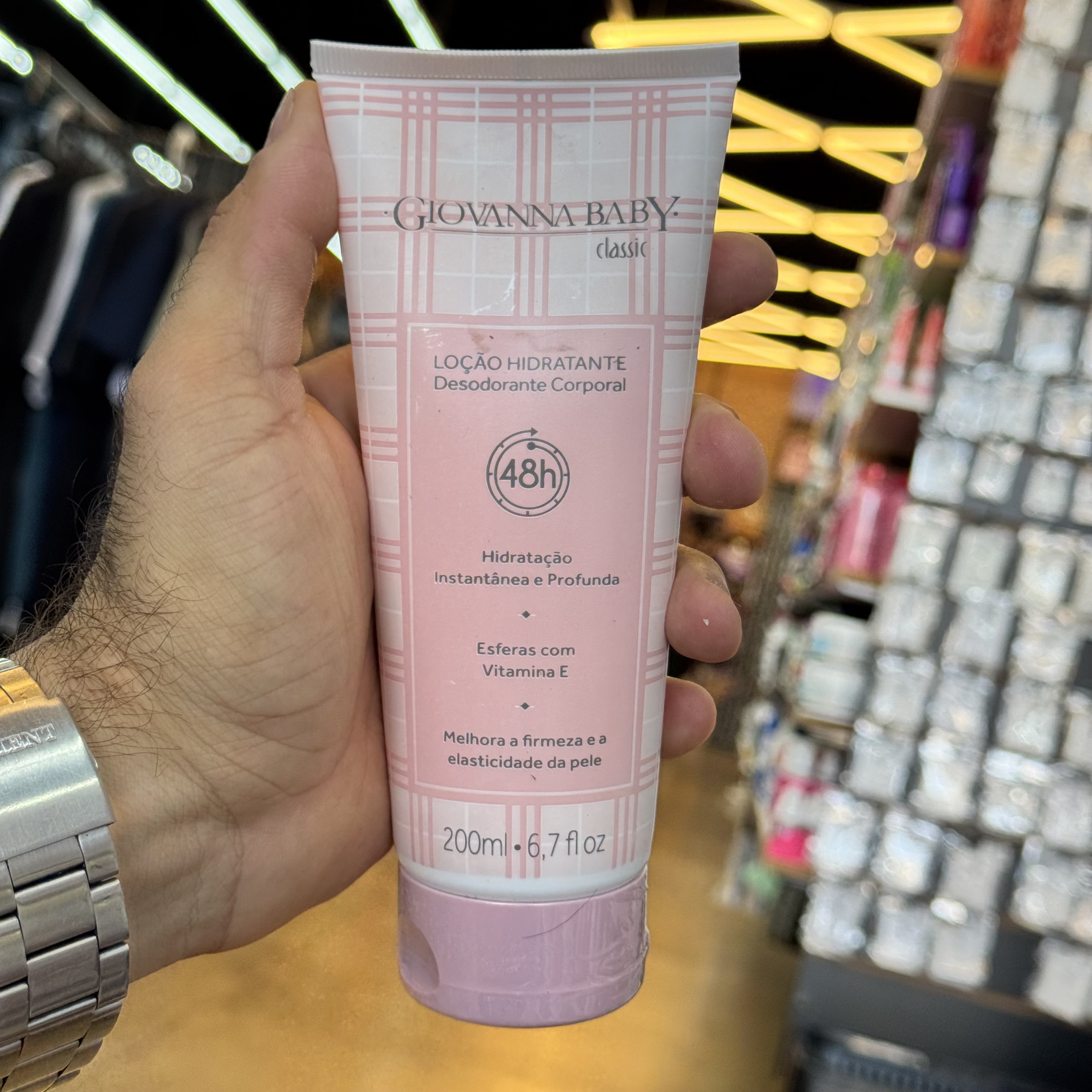 LOCAO HIDRATANTE GIOVANNA BABY ROSA 1X200ML