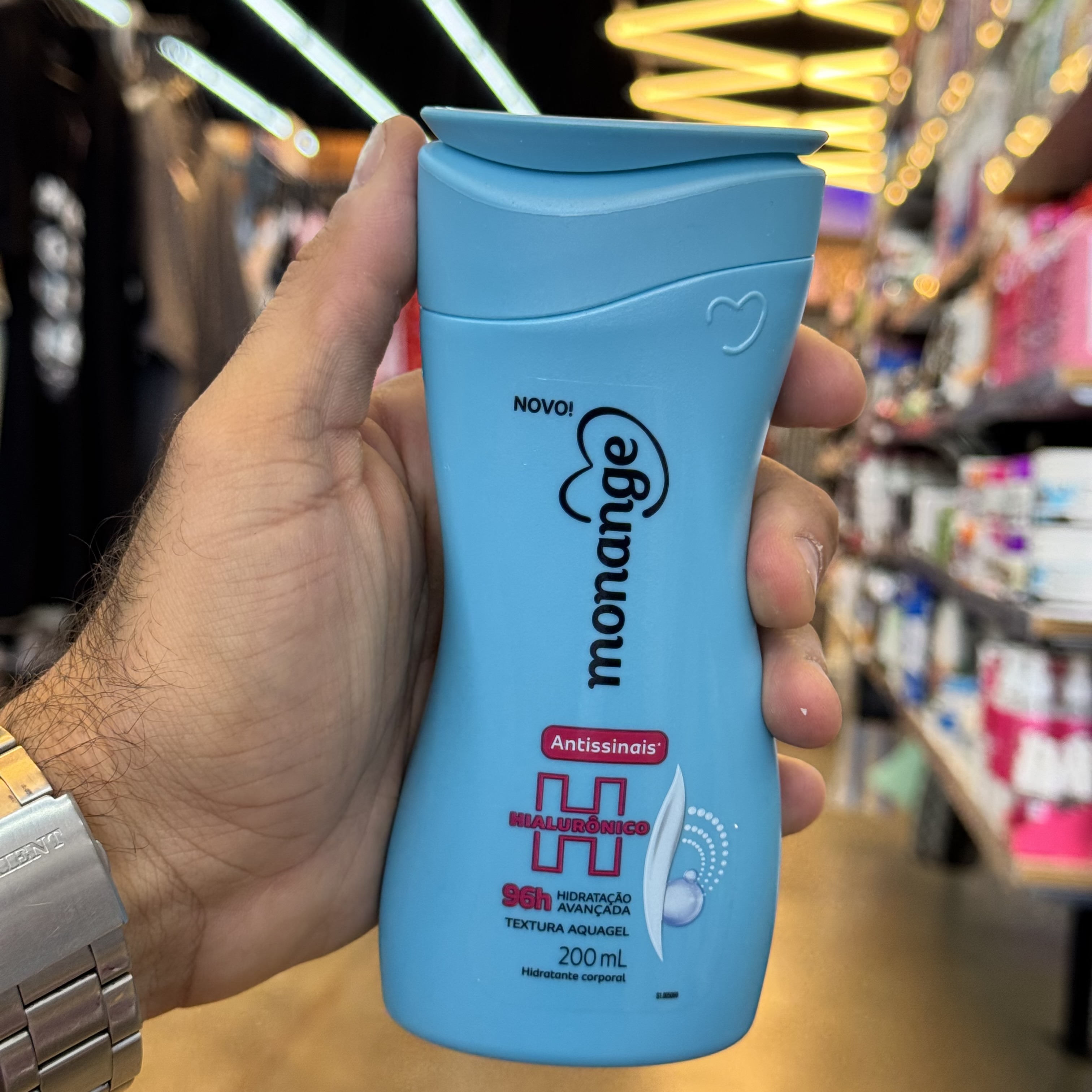 Loção Hidratante Monange Antissinais Hialurônico 200ml