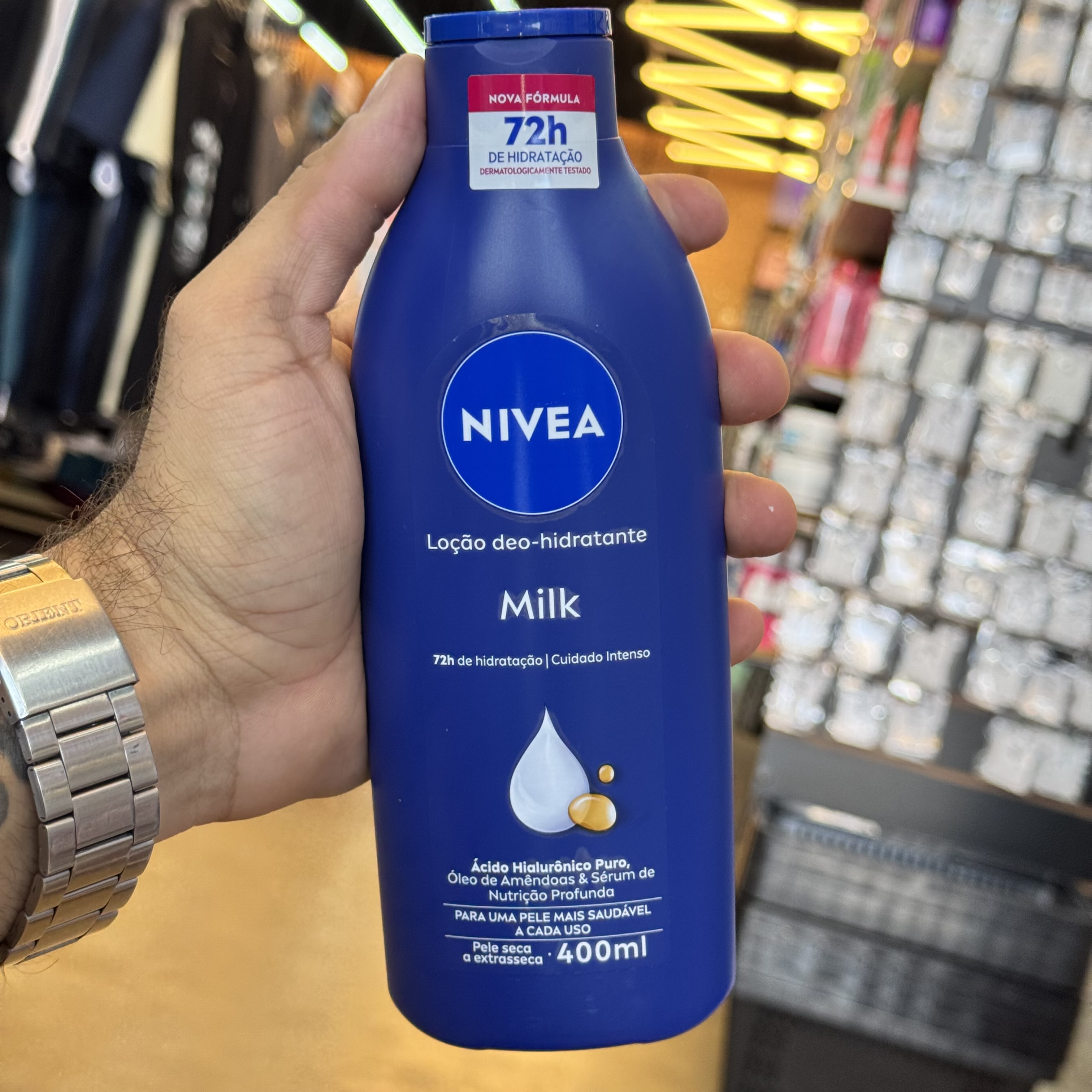 Loção Hidratante Nivea Milk 5 em1 400ml
