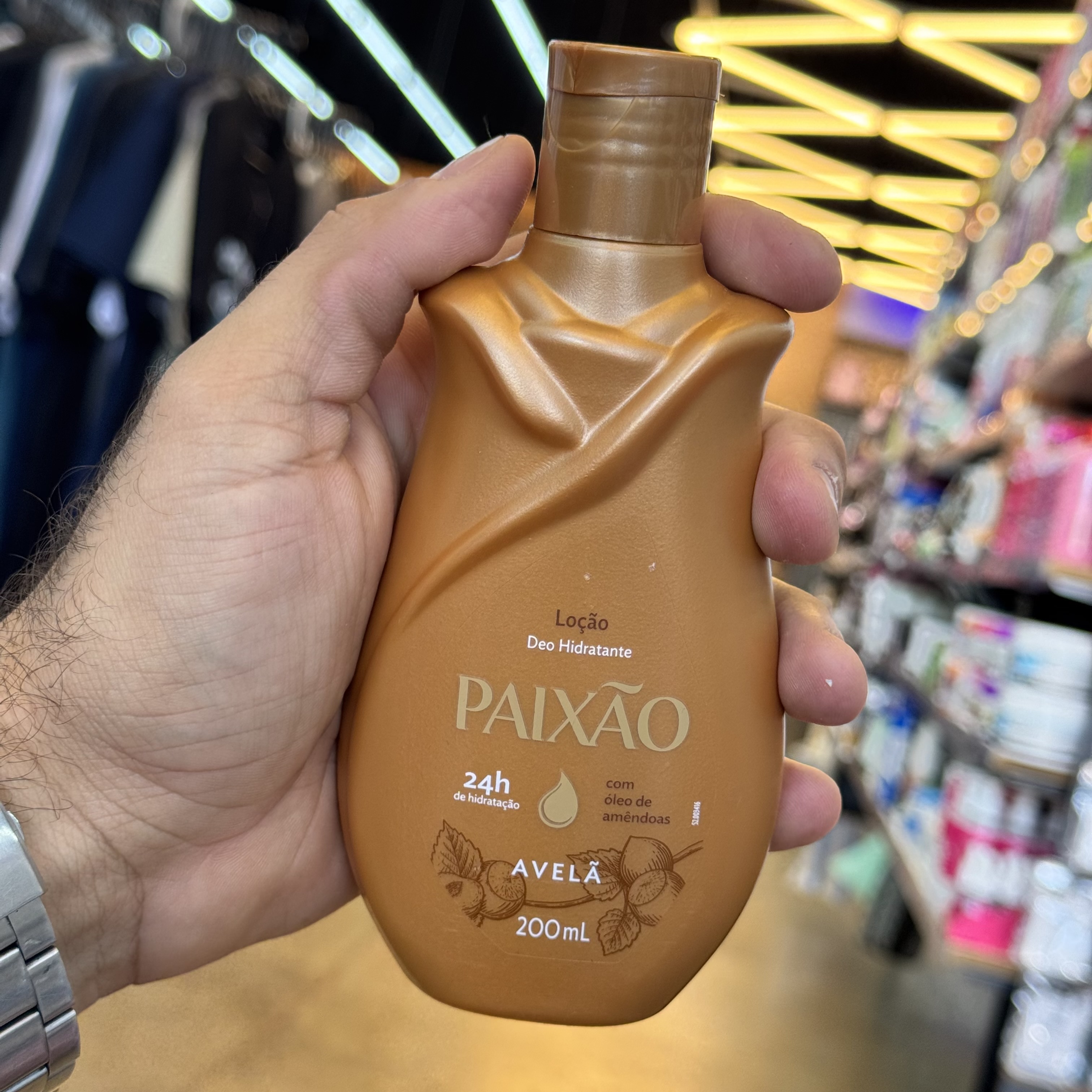 Loção Hidratante Paixão Avelã 200ml