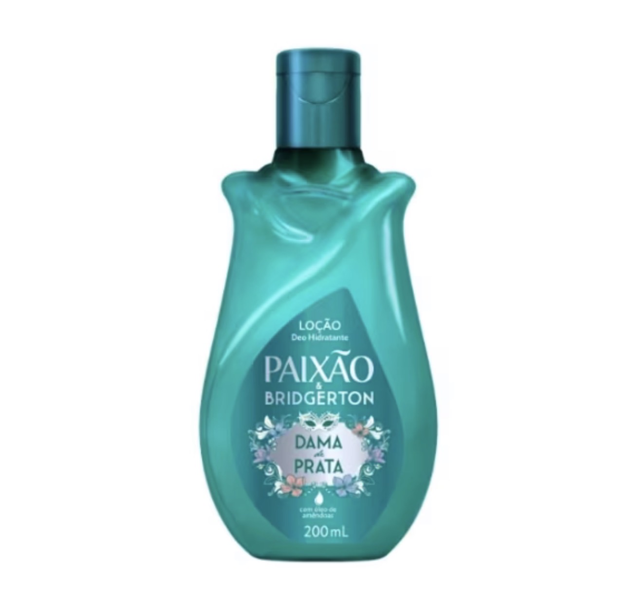 LOCAO HIDRATANTE PAIXAO BRIDGERTON DAMA DE PRATA 200ML