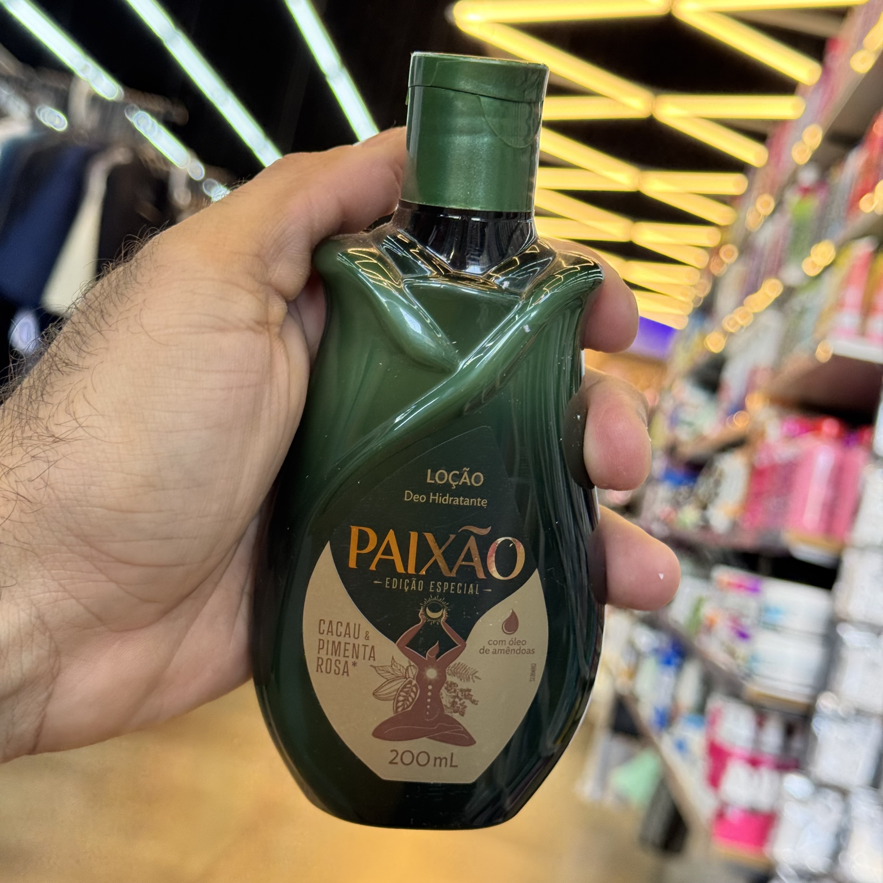 Loção Hidratante Paixão Cacau e Pimenta Rosa 200ml