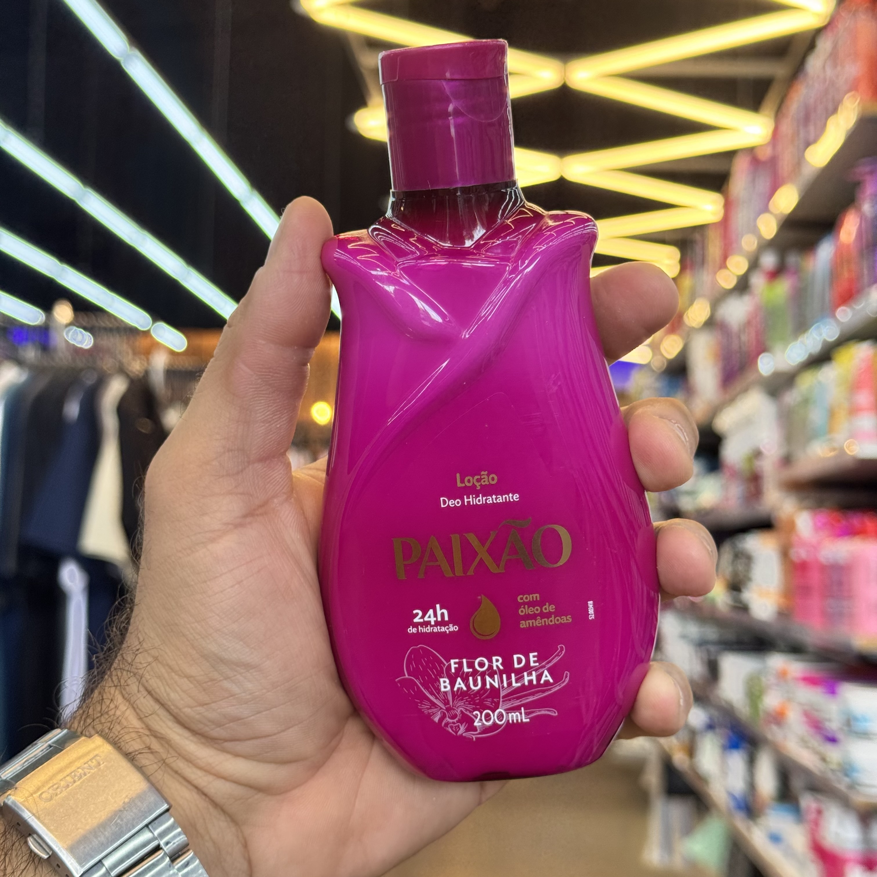 Loção Hidratante Paixão Flor de Baunilha 200ml