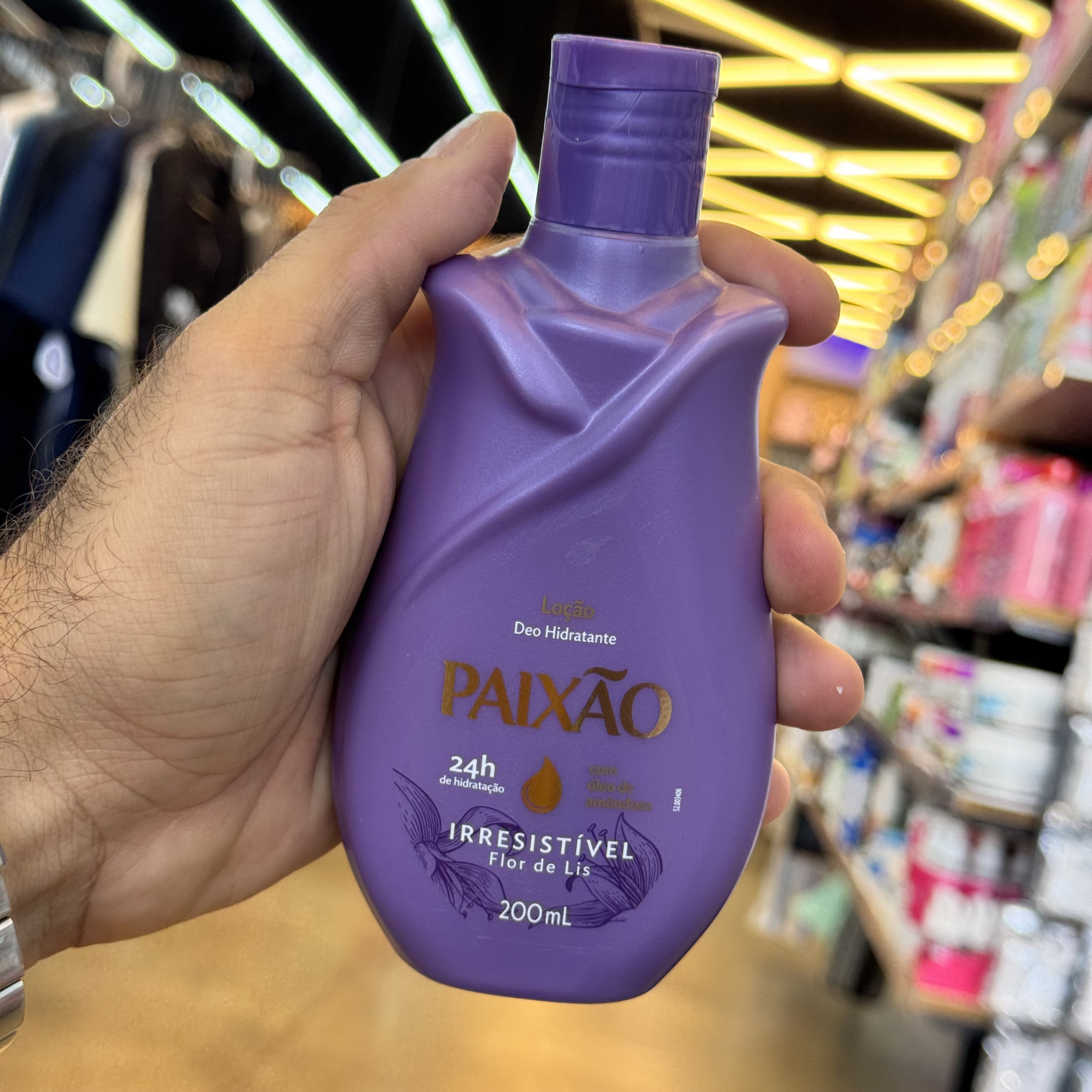 Loção Hidratante Paixão Flor de Lís 200ml