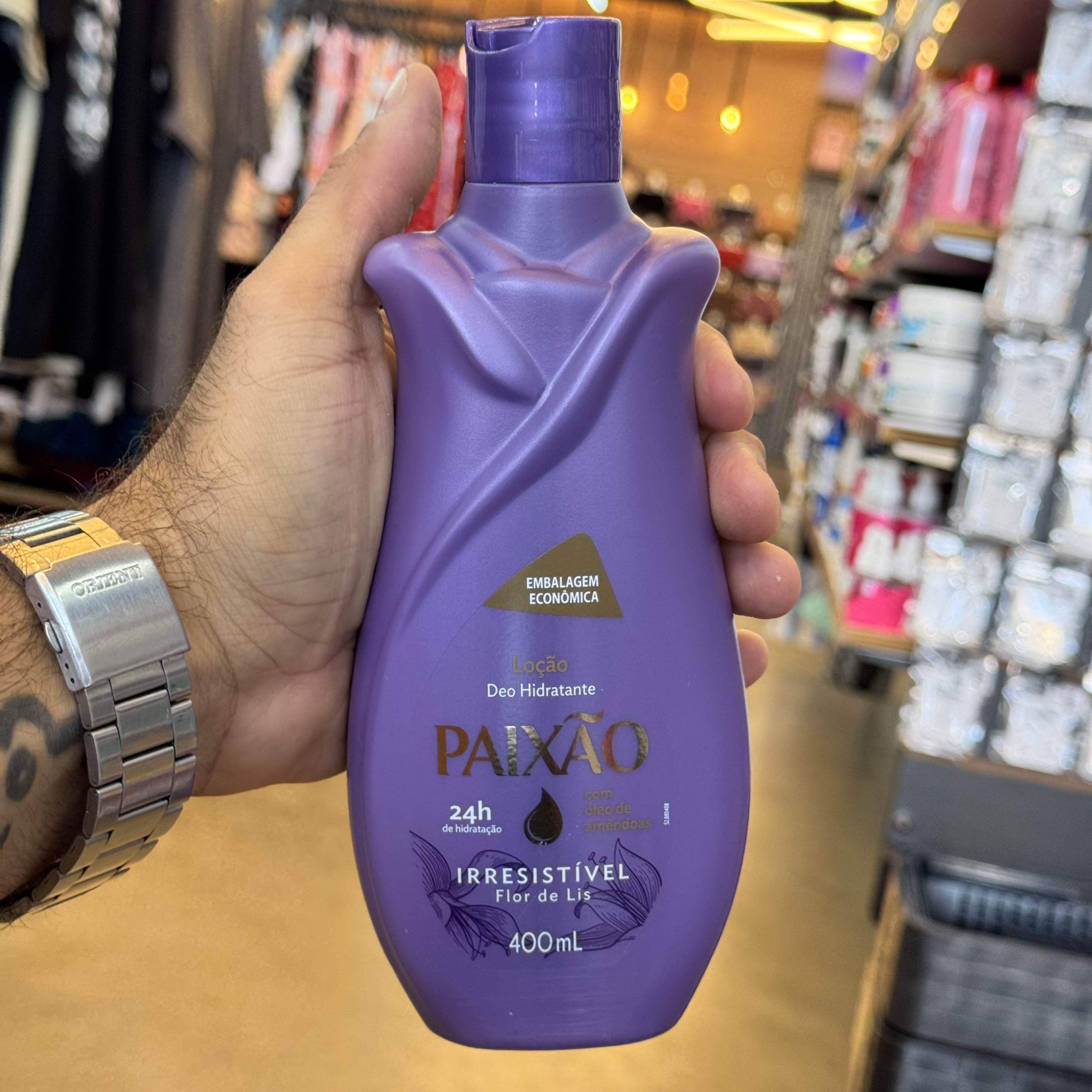 Loção Hidratante Paixão Flor de Lís 400ml