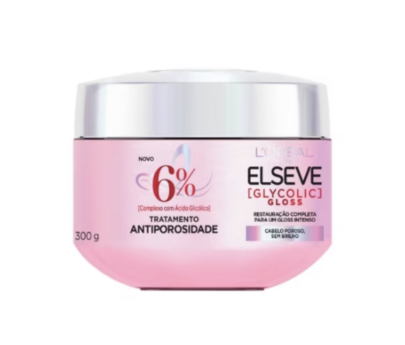 Máscara Capilar Elseve L´Oréal Paris Glycolic Gloss 300g