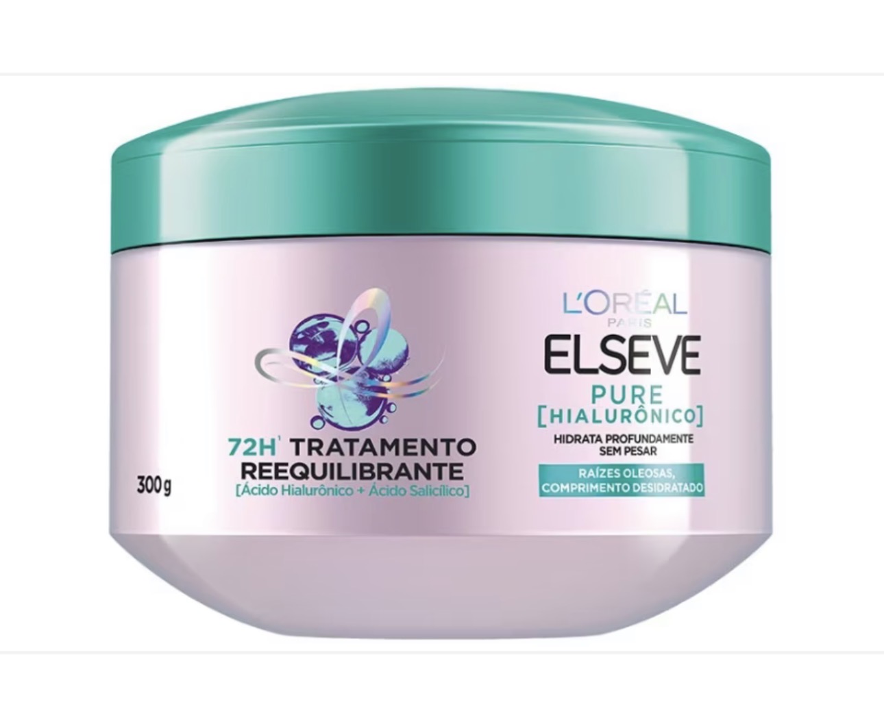 Máscara Capilar Elseve L´Oréal Paris Pure Hialurônico 300g