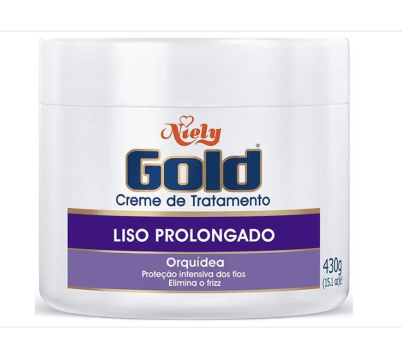 Máscara Capilar Niely Gold Água Termal 430g