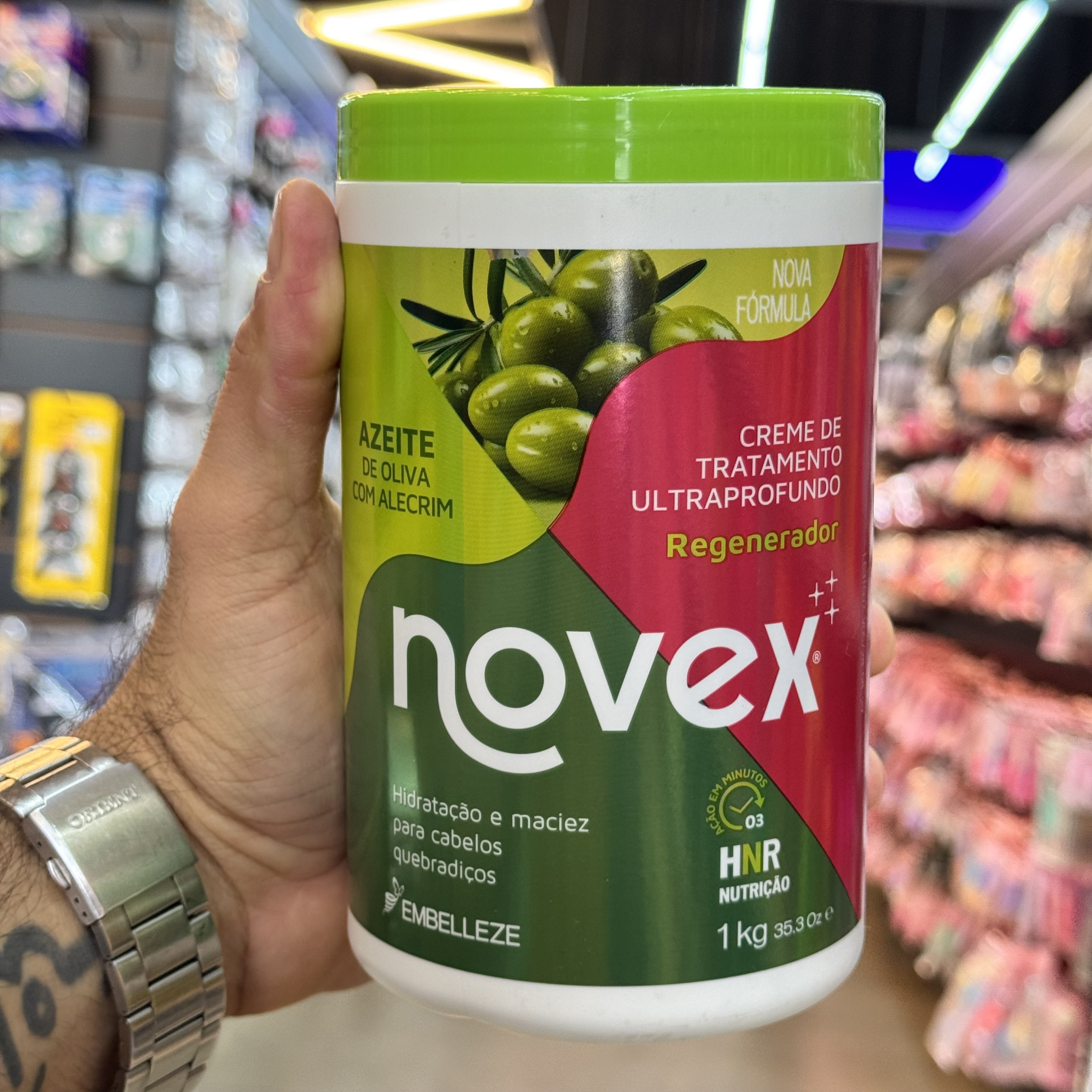 Máscara Capilar Novex Azeite de Oliva com Alecrim 1kg