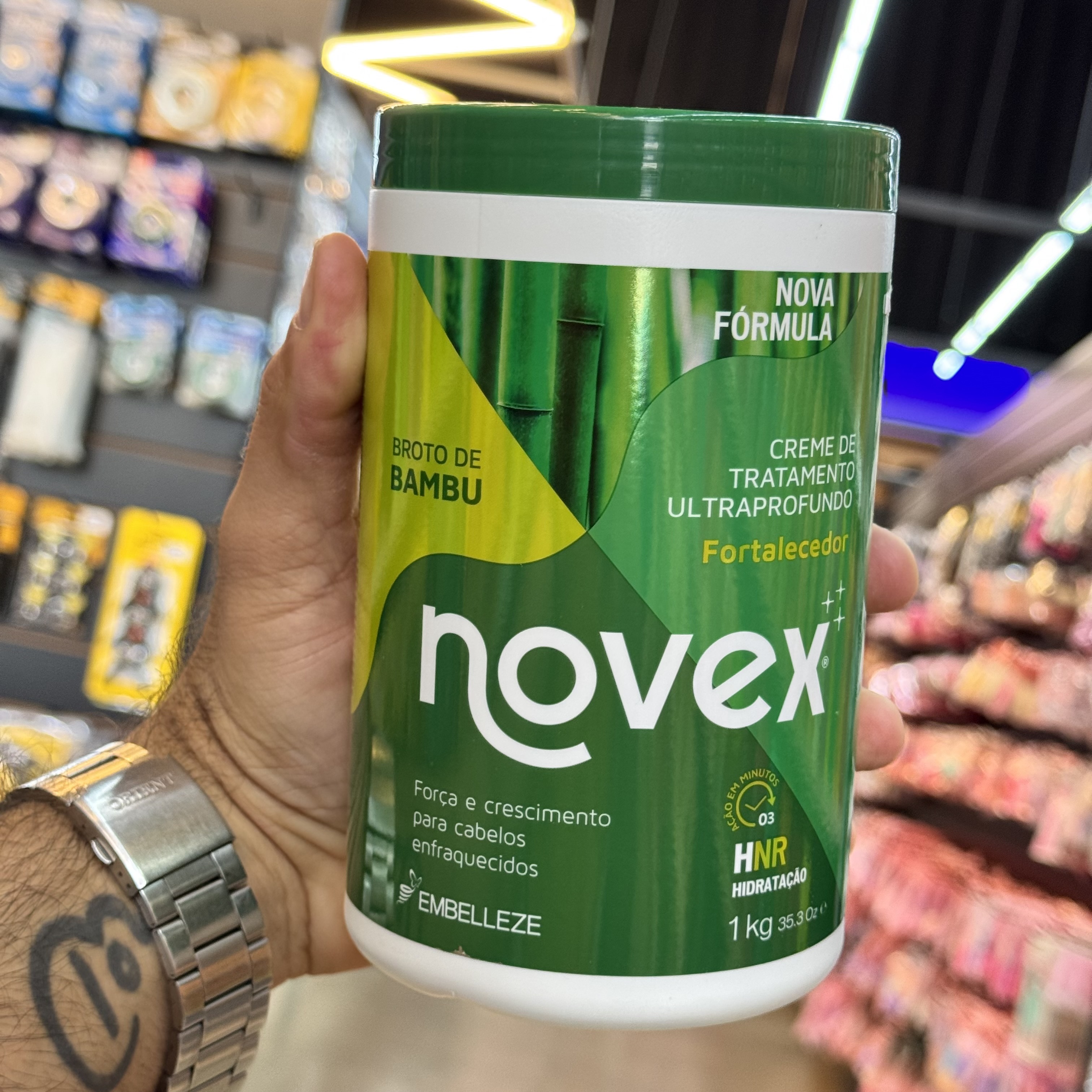 Máscara Capilar Novex Broto de Bambu 1kg