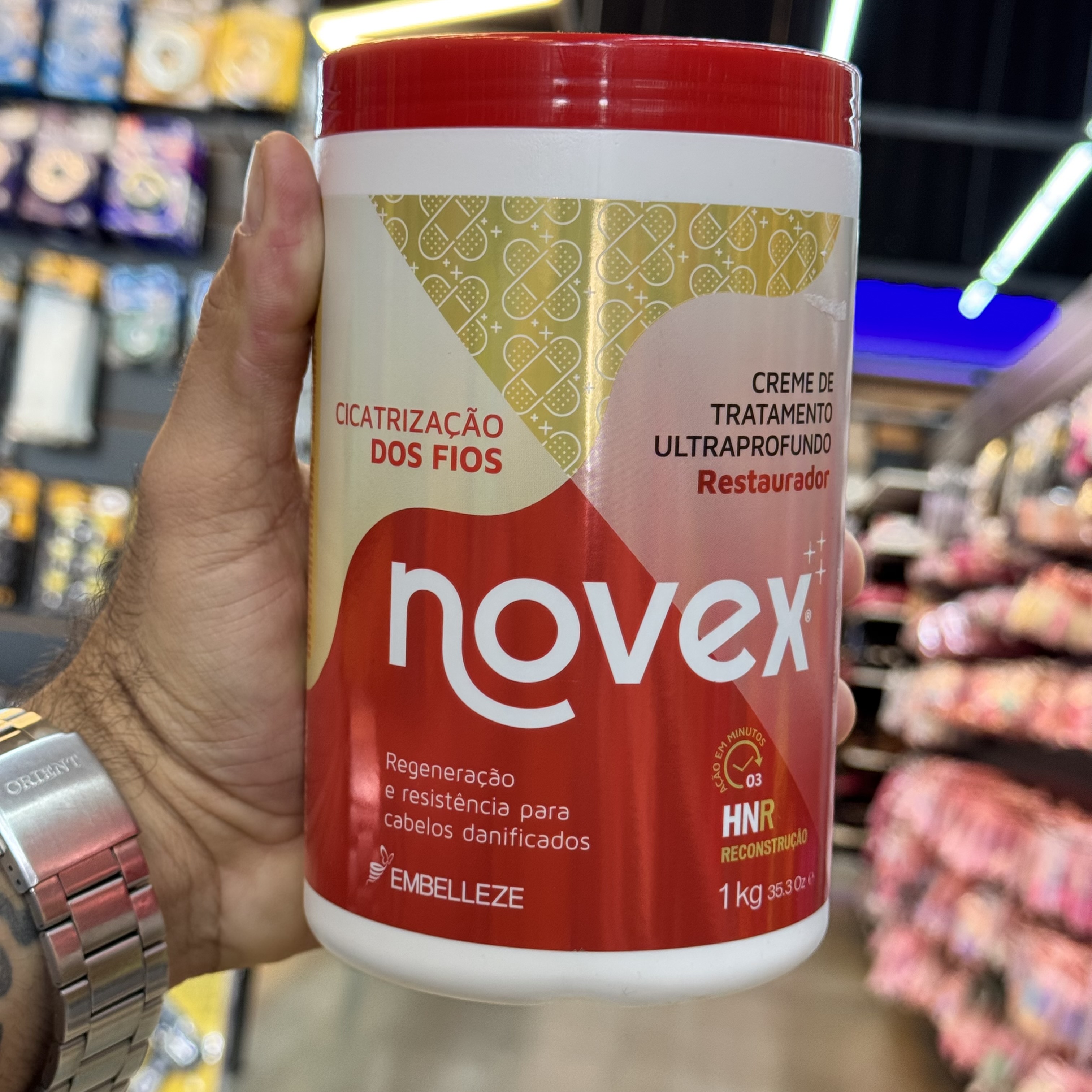Máscara Capilar Novex Cicatrização dos Fios 1kg