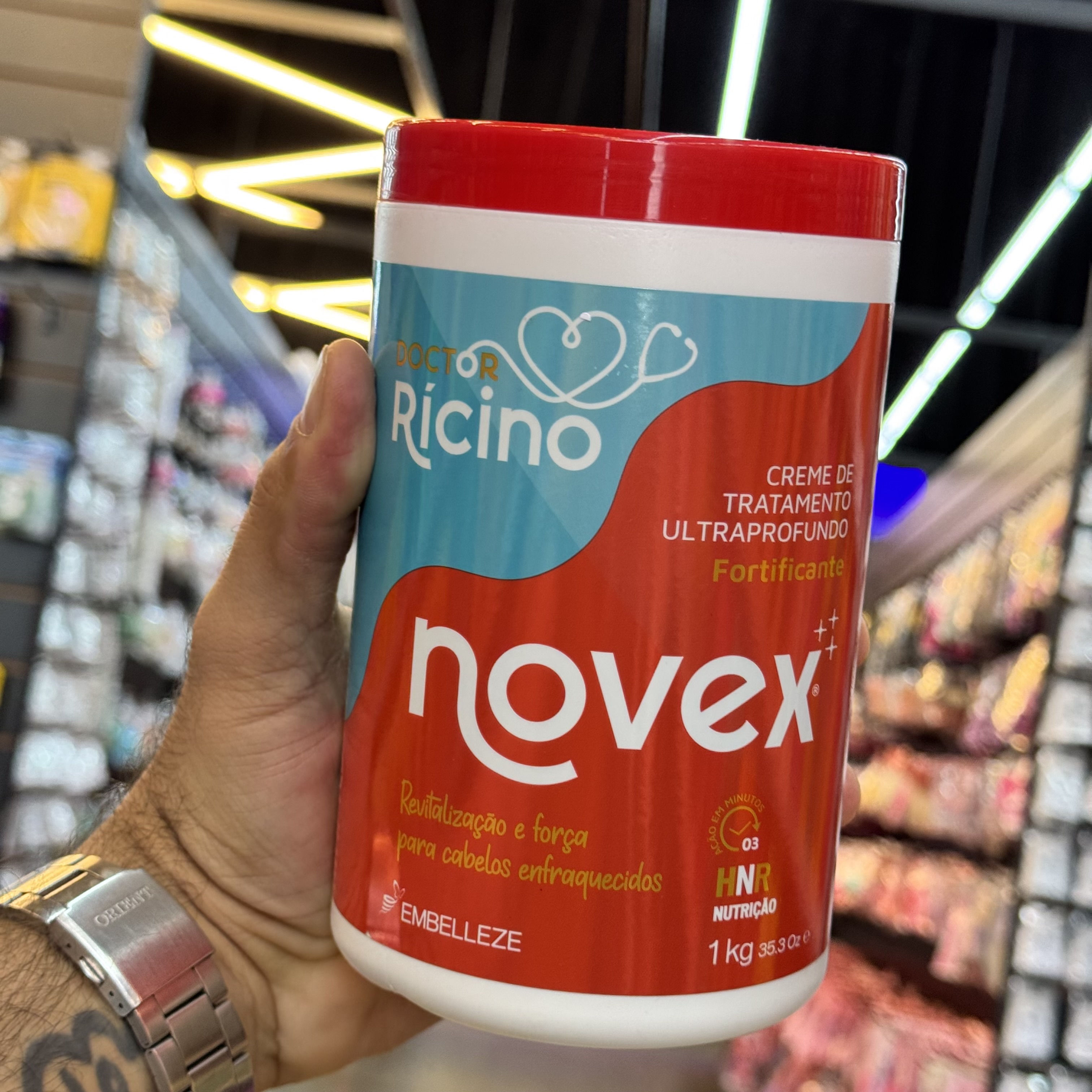 Máscara Capilar Novex Doctor Rícino 1kg
